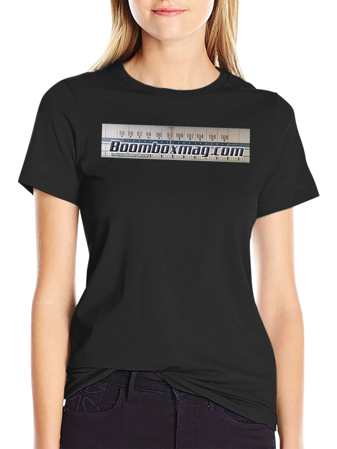 Boomboxmag.com Black T-Shirt