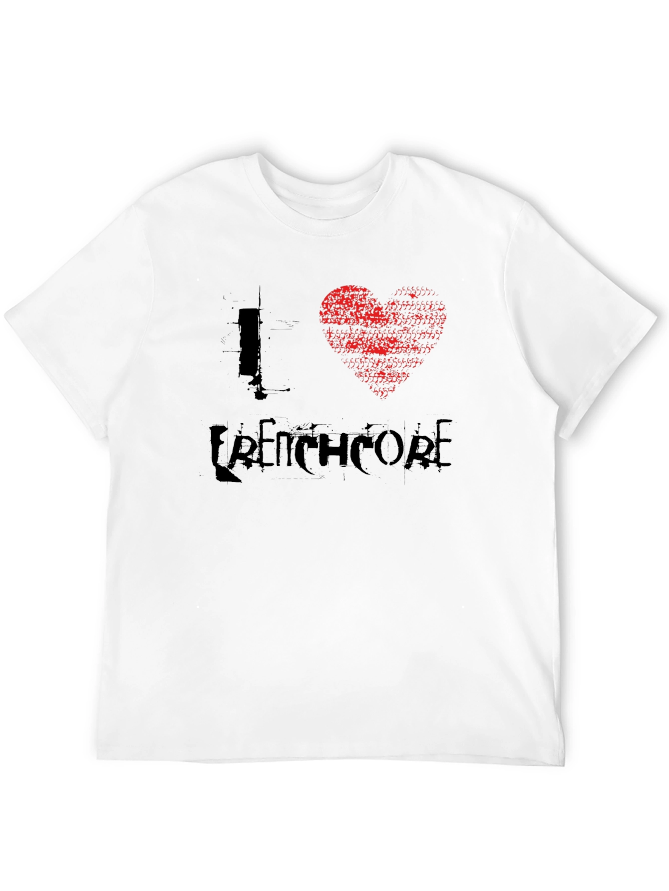 I Heart Frenchcore Black Graphic Tee