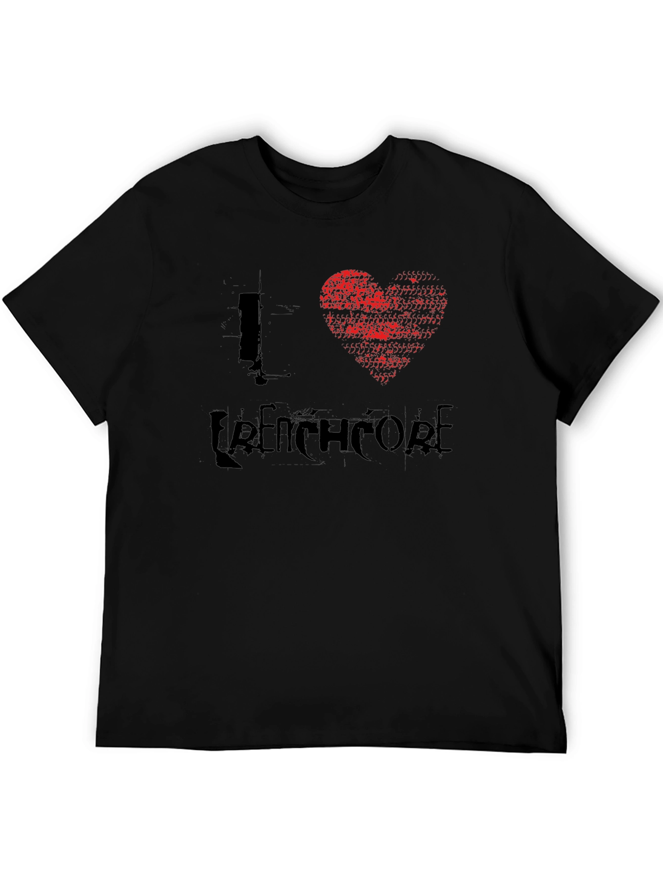 I Heart Frenchcore Black Graphic Tee