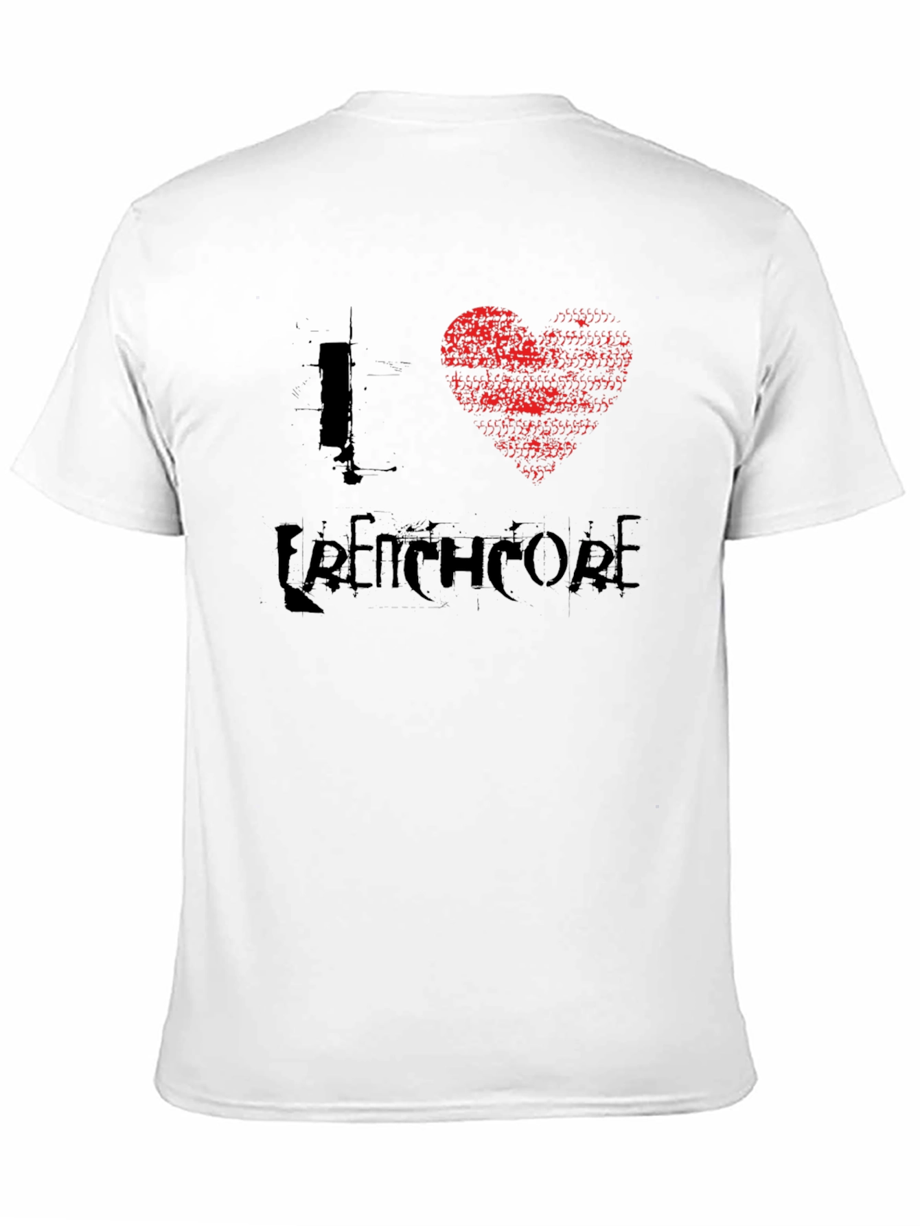 I Heart Frenchcore Black Graphic Tee