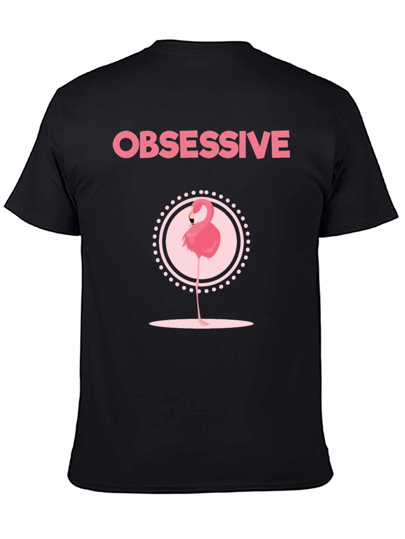 Obsessive Flamingo Graphic Tee