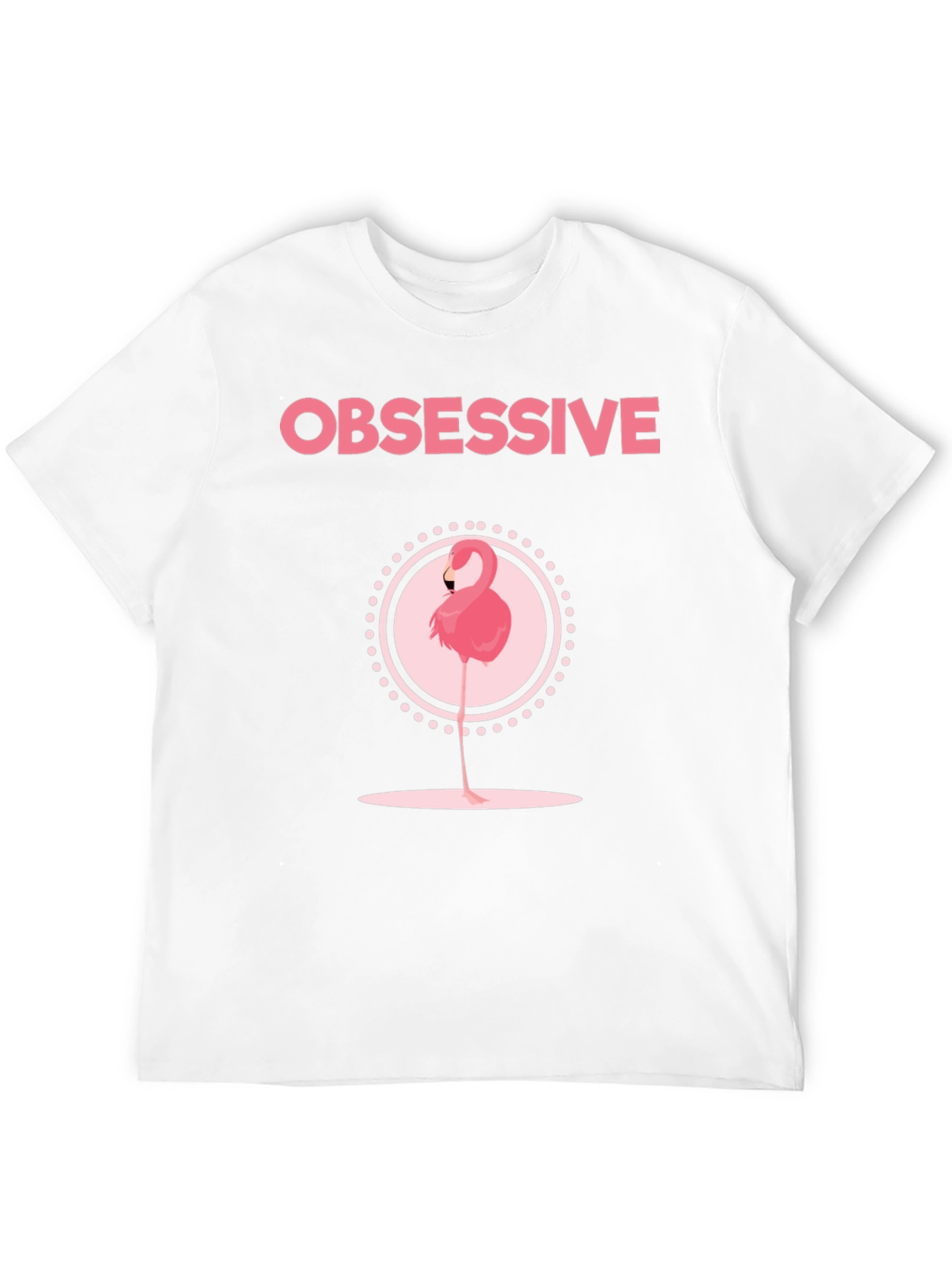 Obsessive Flamingo Graphic Tee