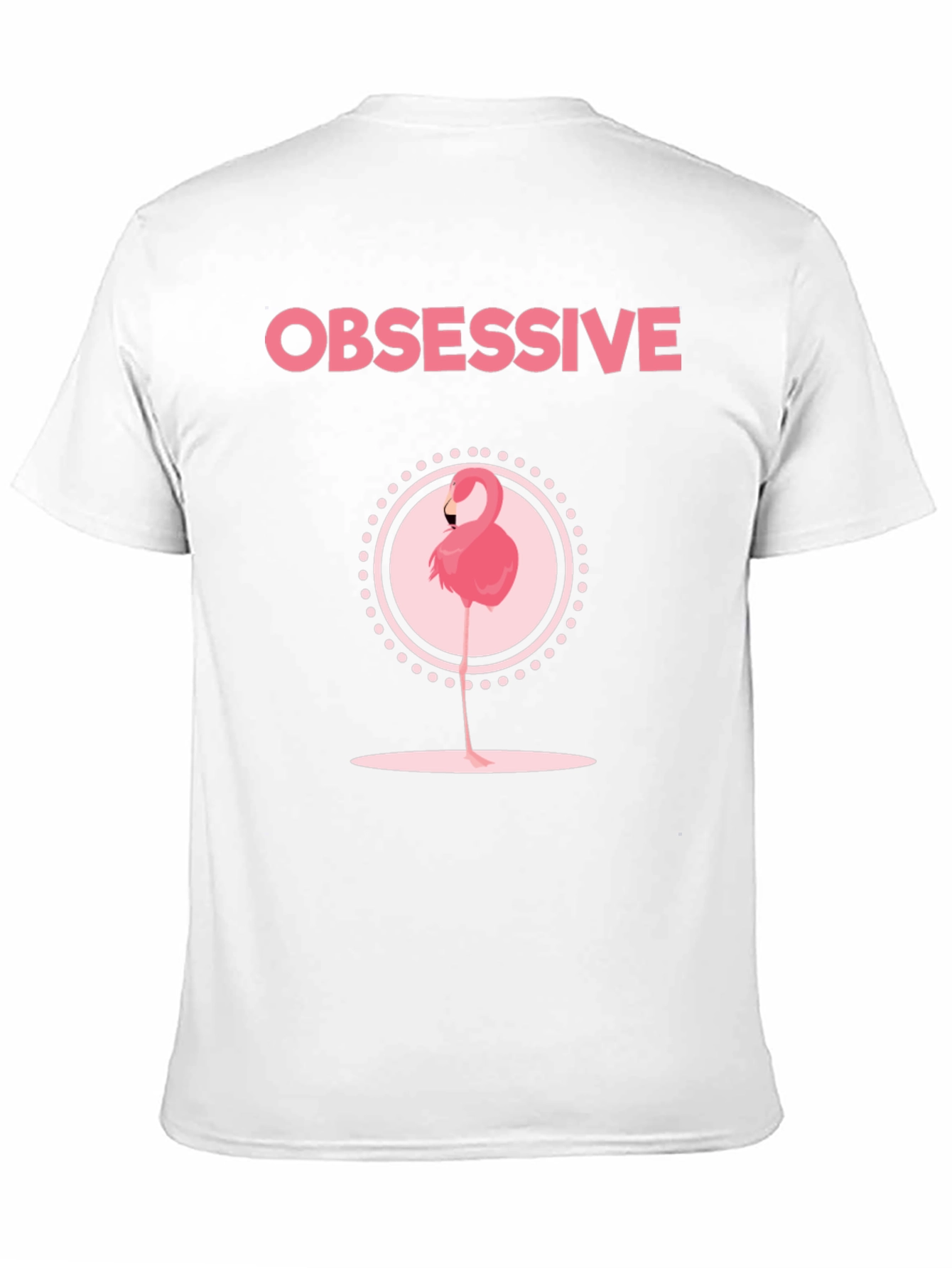Obsessive Flamingo Graphic Tee