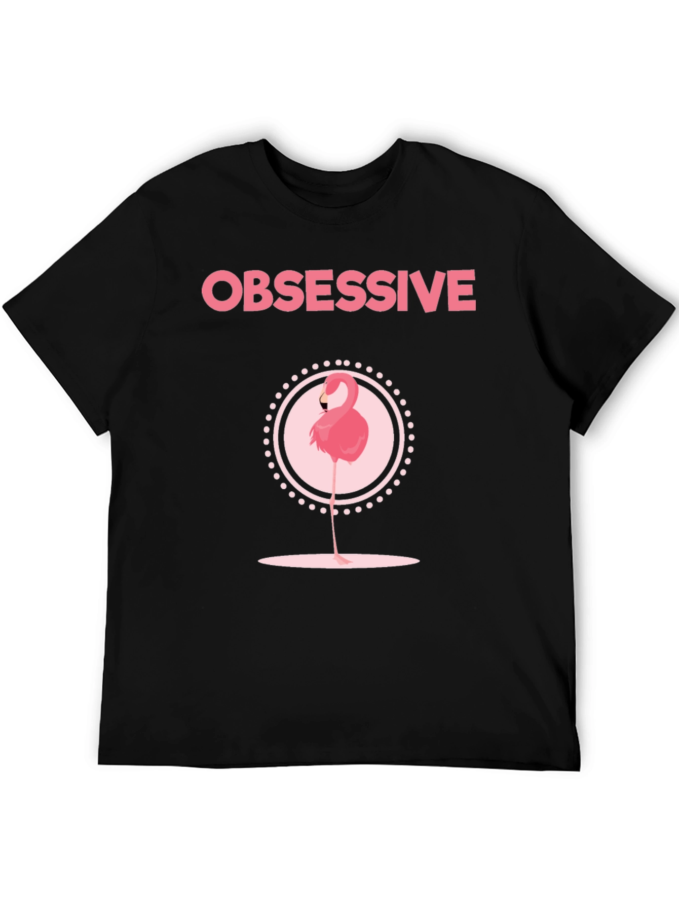 Obsessive Flamingo Graphic Tee