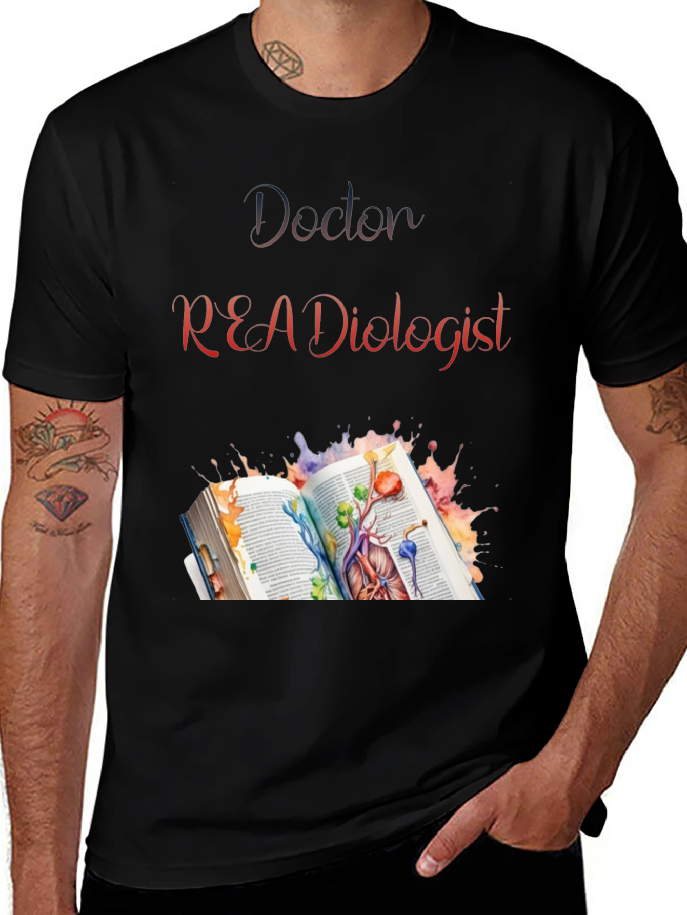 Doctor Reading Biologist T-Shirt