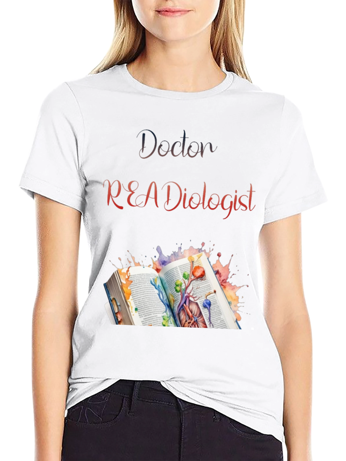 Doctor Reading Biologist T-Shirt
