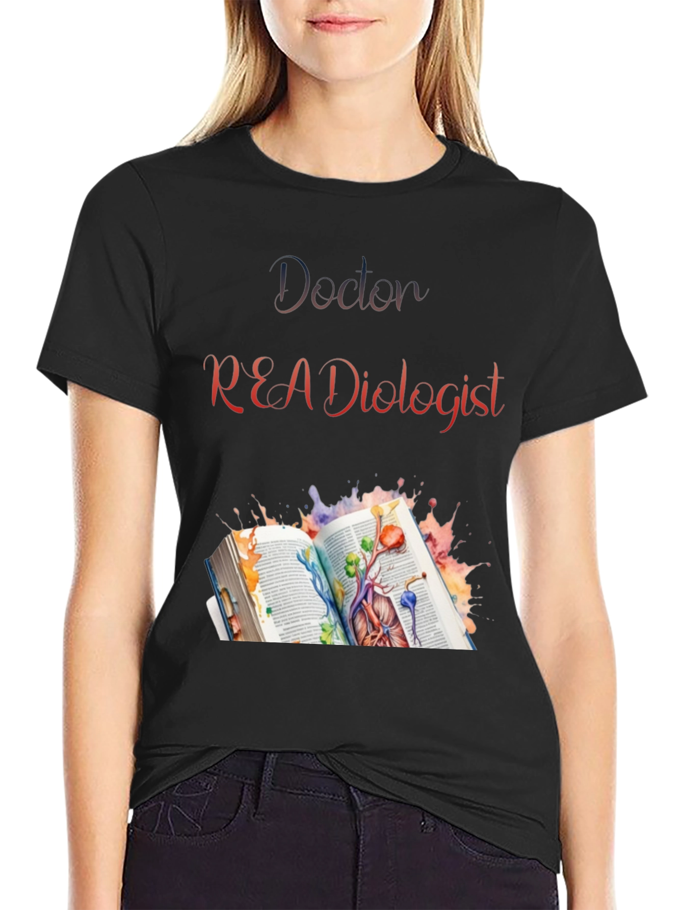 Doctor Reading Biologist T-Shirt