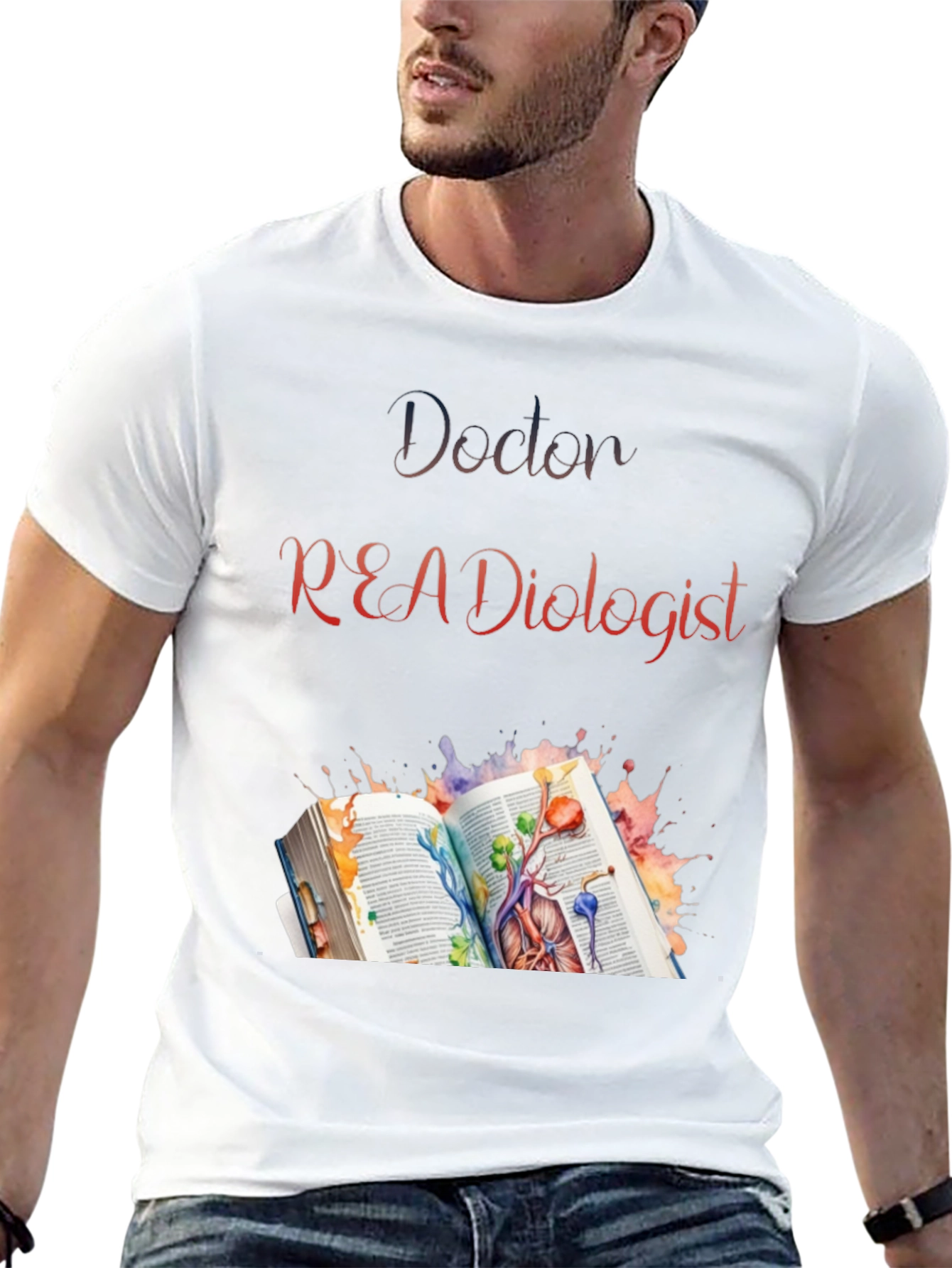 Doctor Reading Biologist T-Shirt