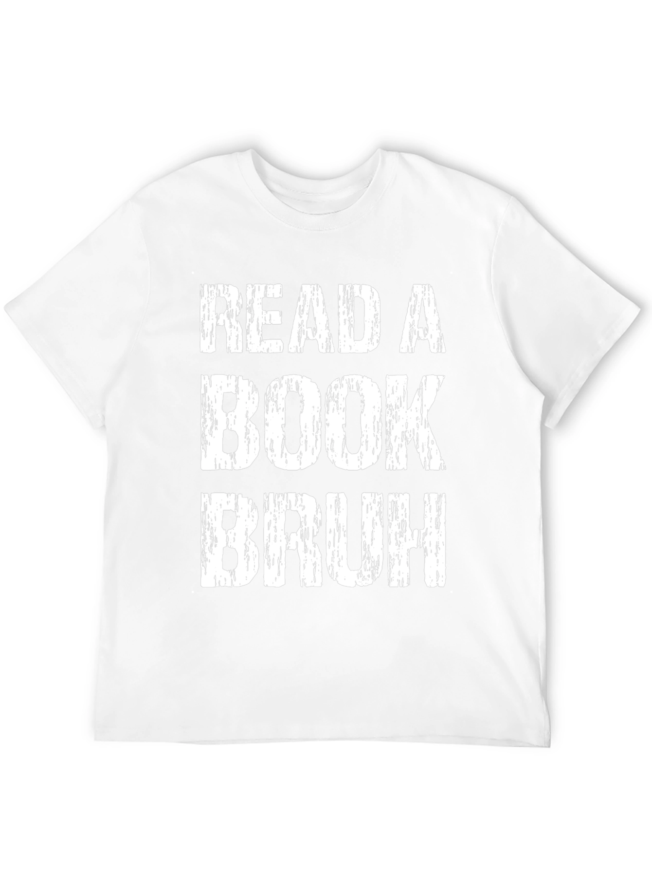 Read a Book Bruh Graphic Tee - Black