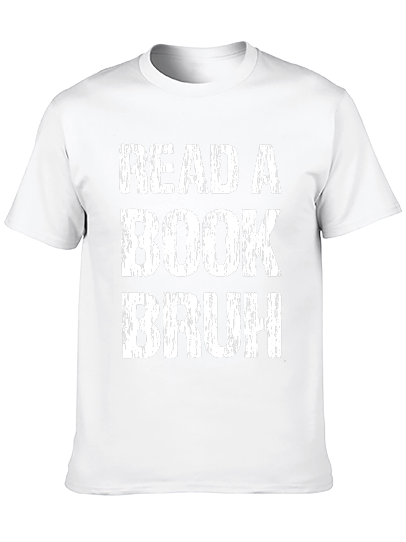 Read a Book Bruh Graphic Tee - Black