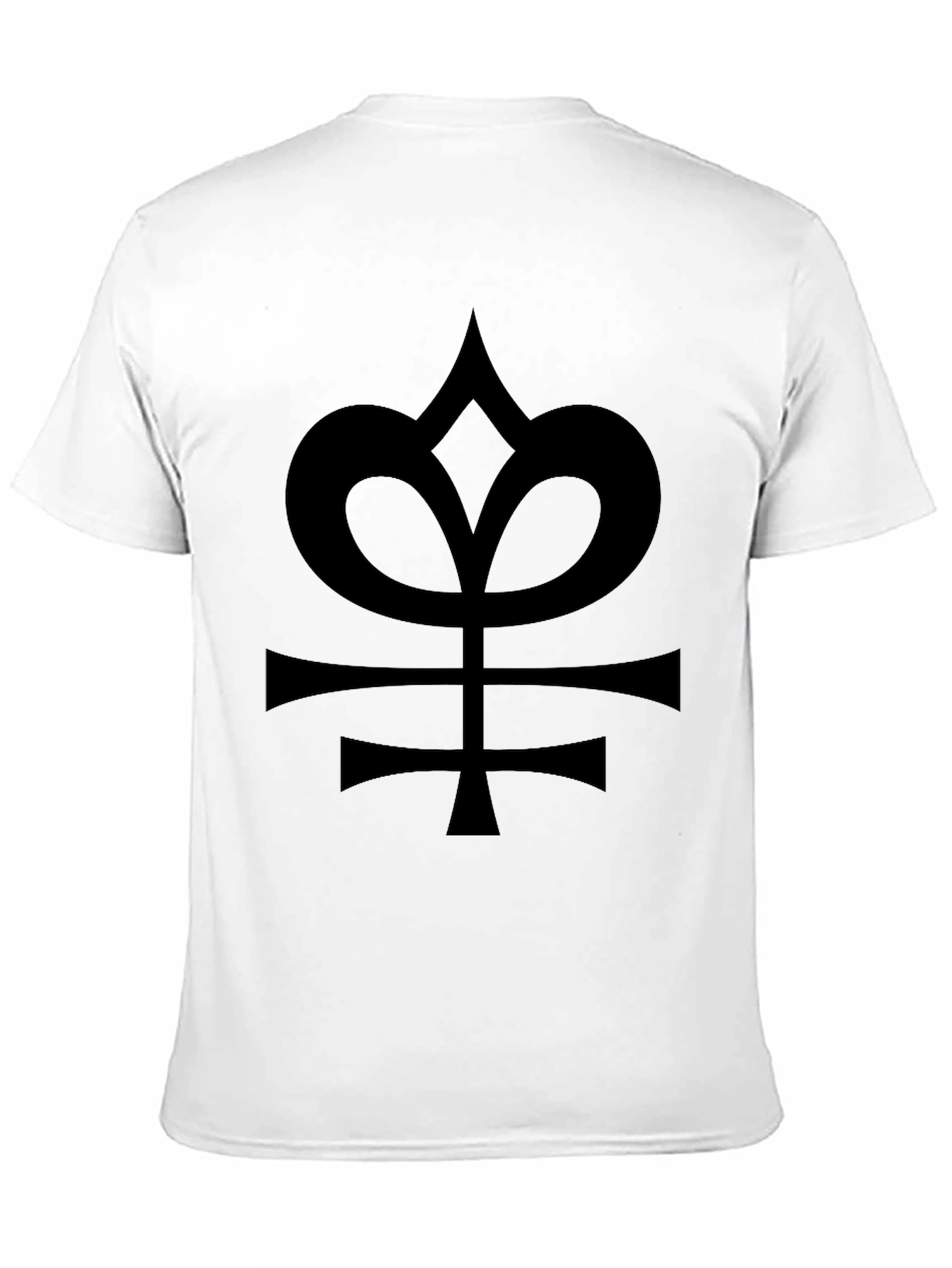 Mens Black T-Shirt with Alchemical Symbol