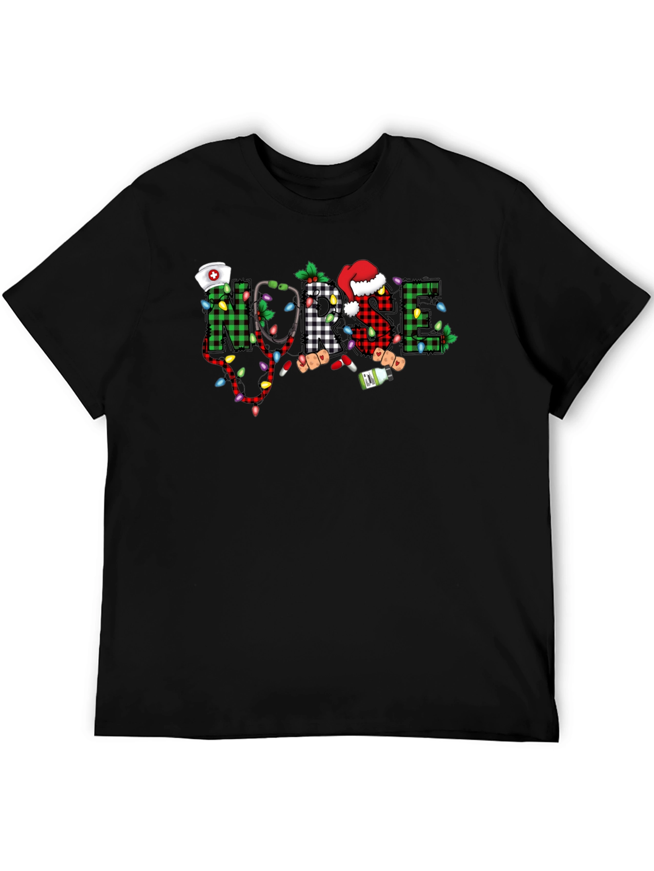 Christmas Nurse Graphic Tee