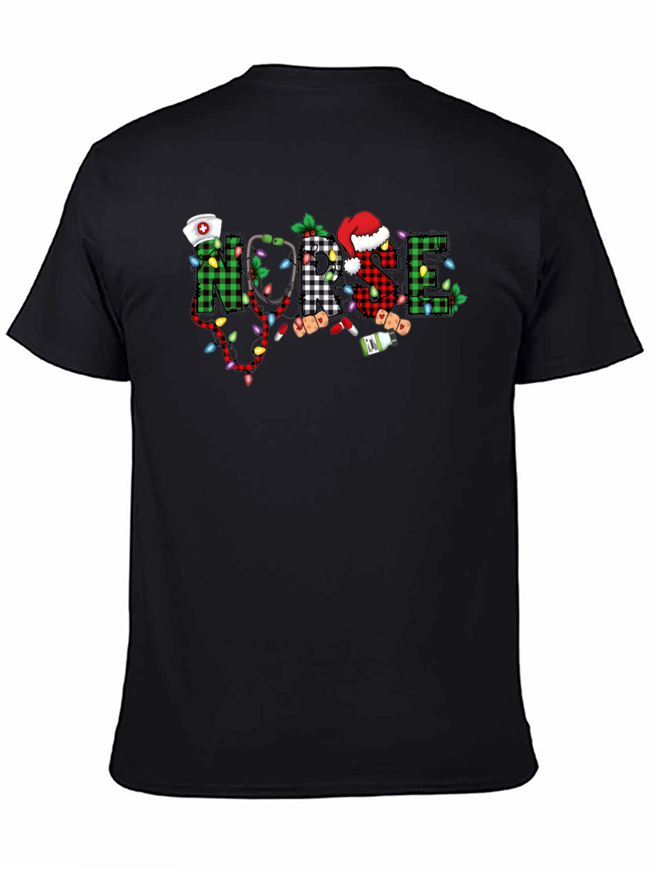 Christmas Nurse Graphic Tee