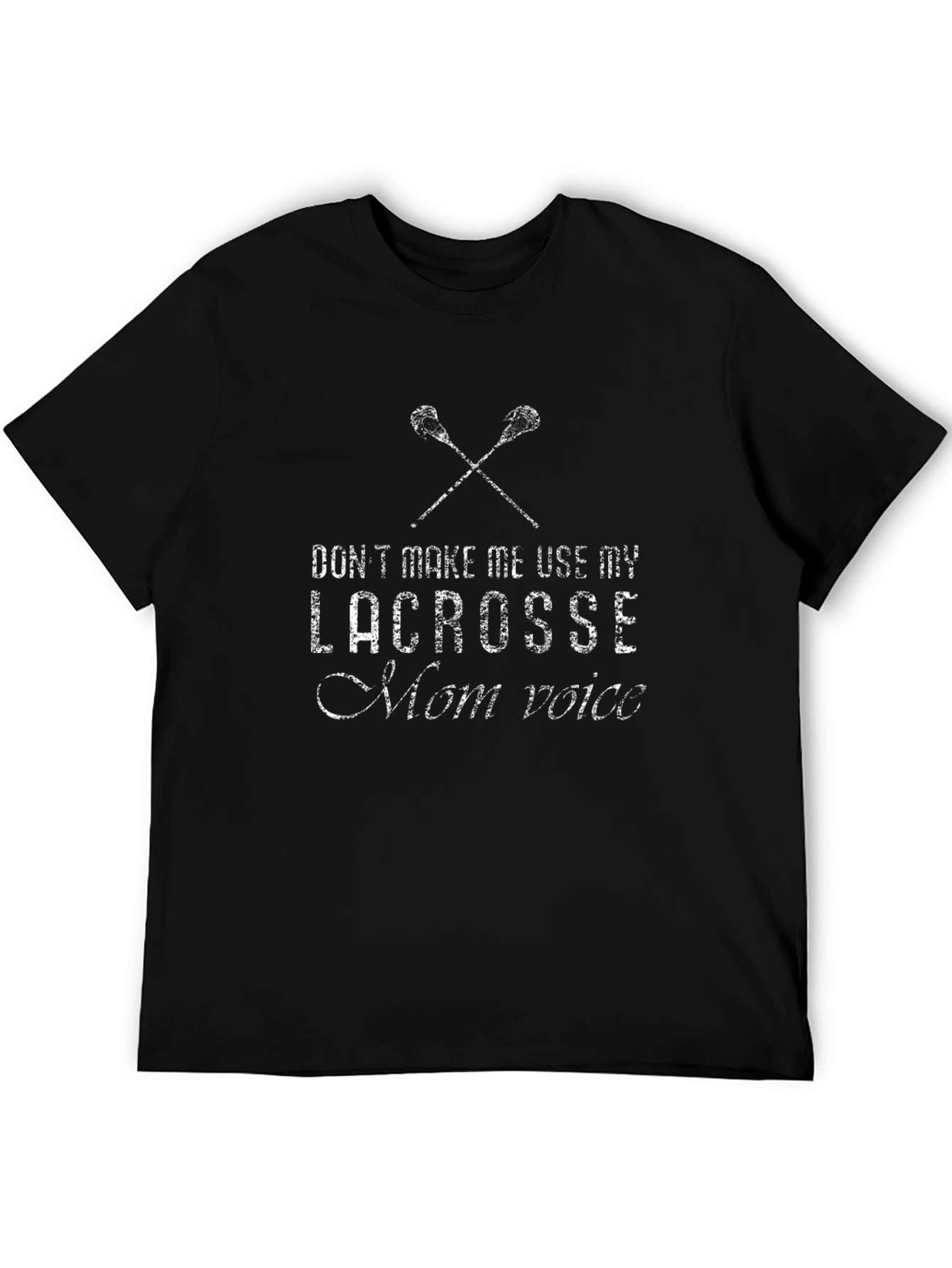 Lacrosse Mom Voice T-Shirt