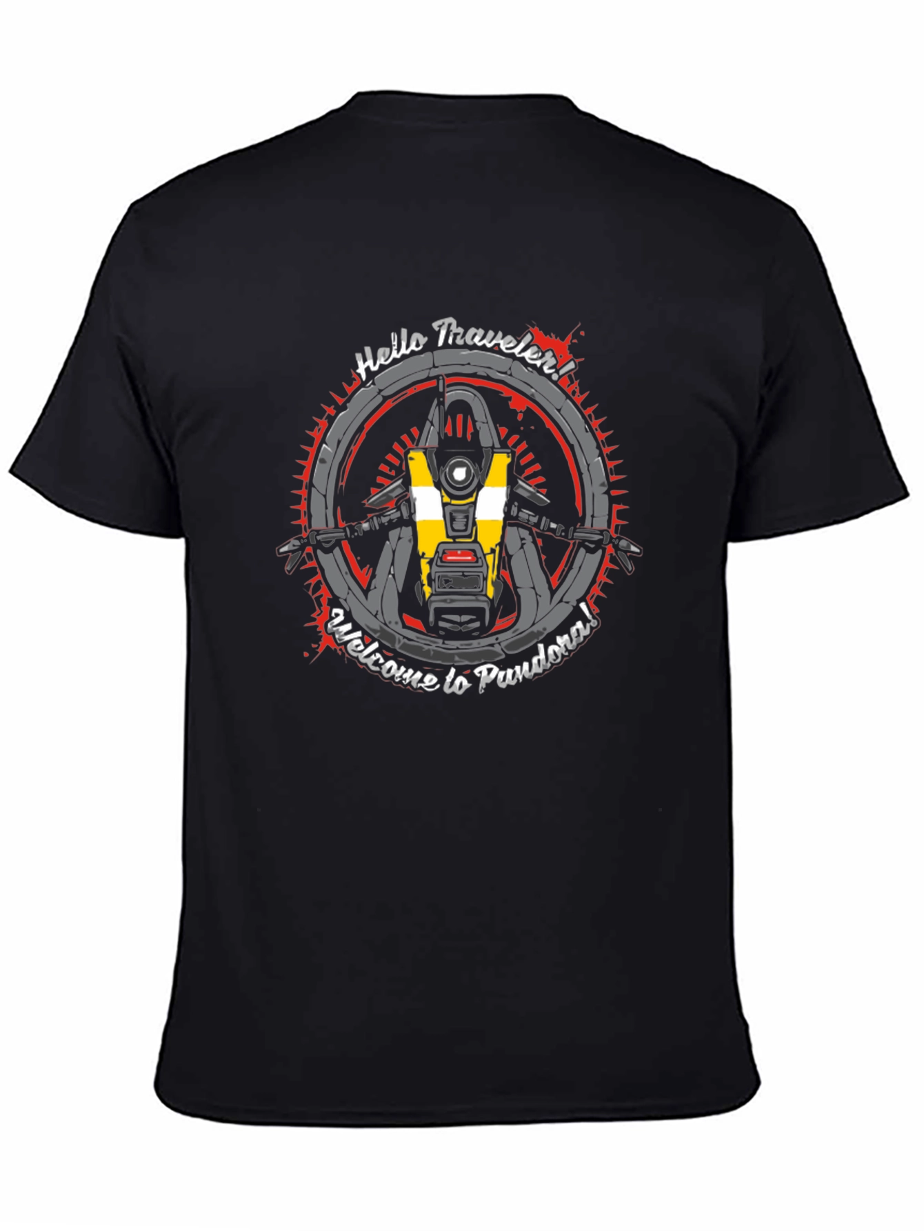 Borderlands CL4P-TP T-Shirt - Hello Traveler!
