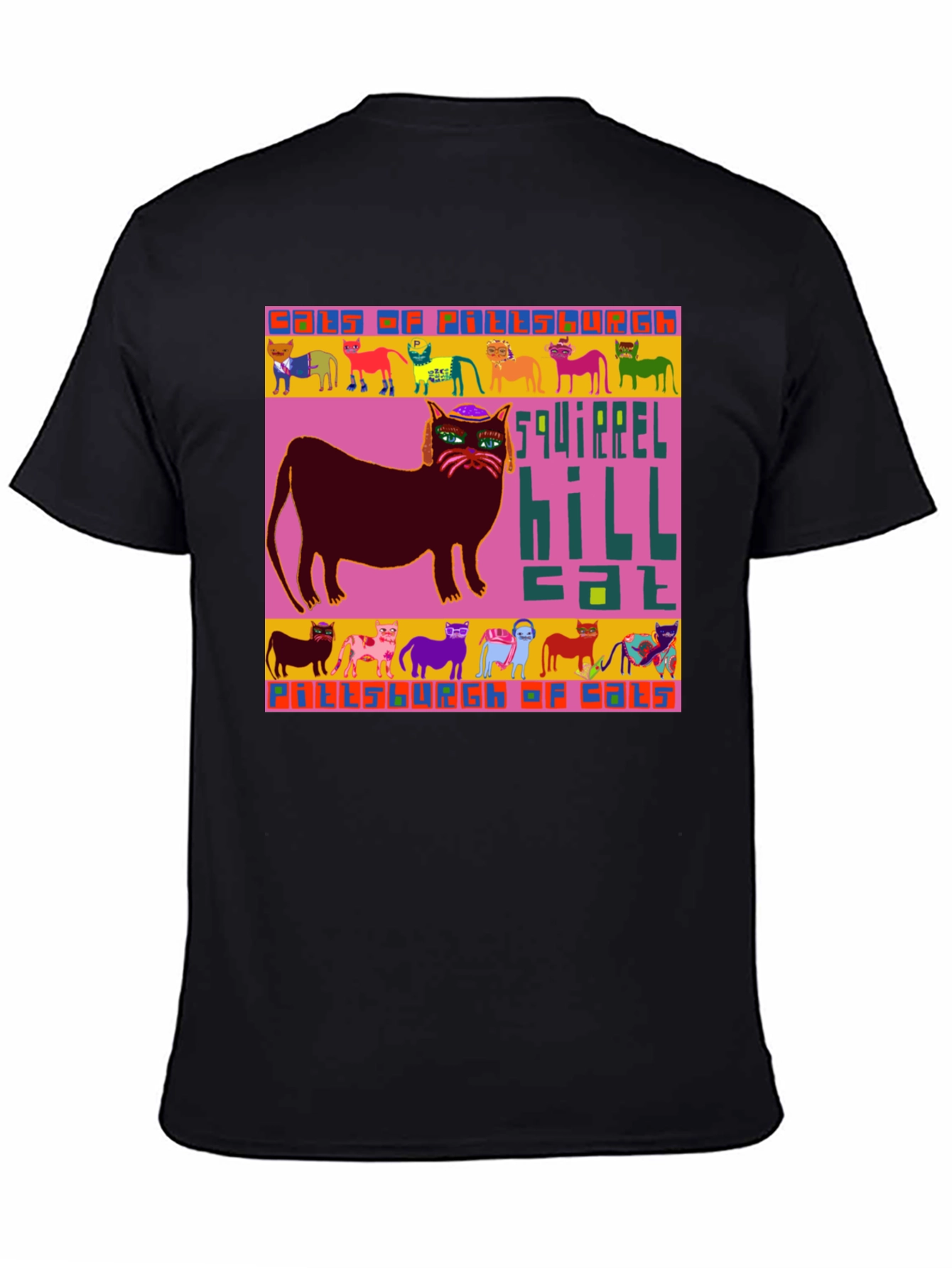 Squirrel Hill Cat T-Shirt
