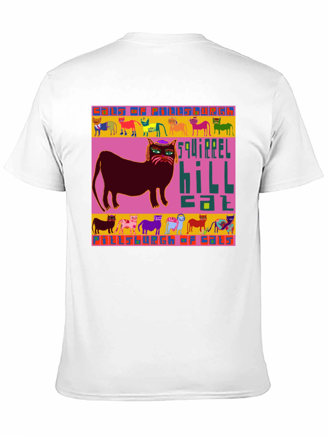 Squirrel Hill Cat T-Shirt