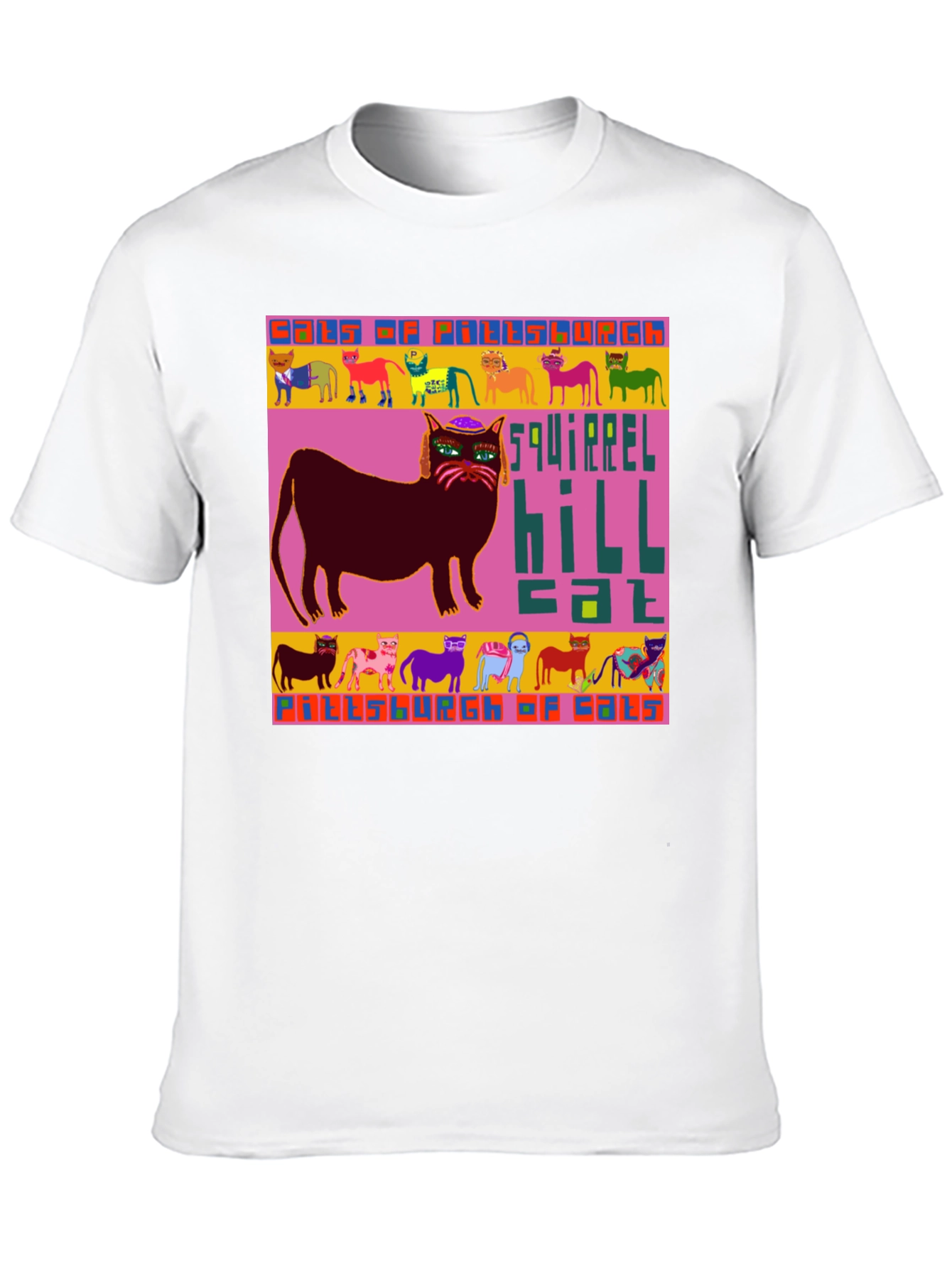 Squirrel Hill Cat T-Shirt