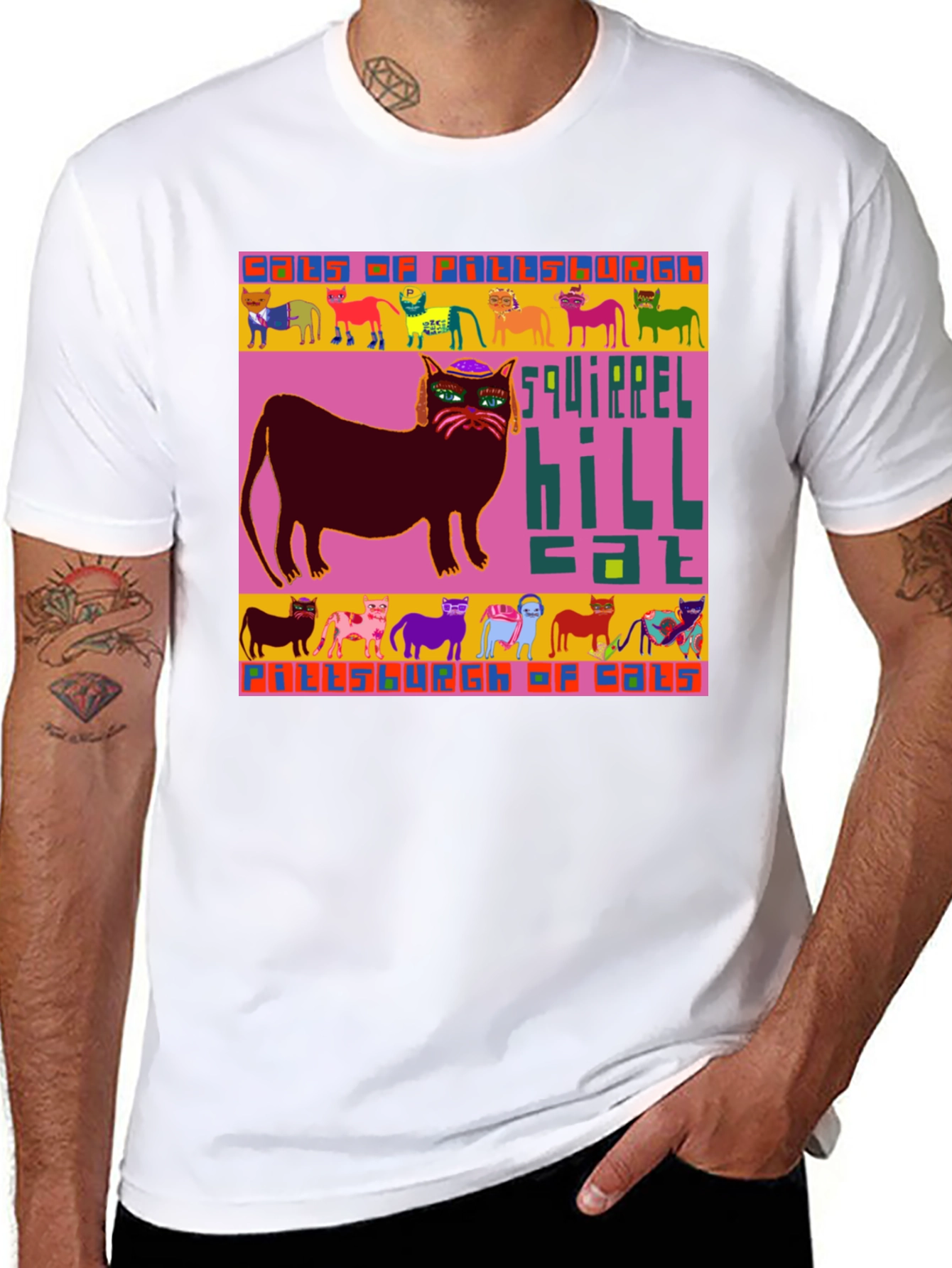 Squirrel Hill Cat T-Shirt