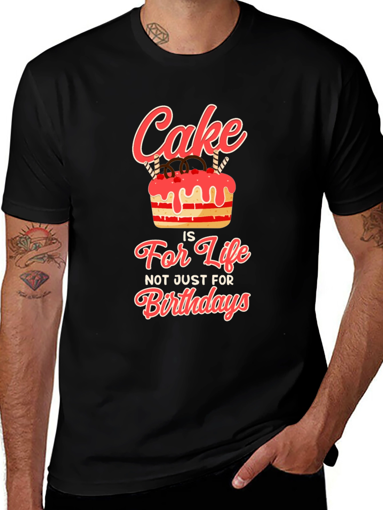 Cake Is Life T-Shirt - Birthday Gift