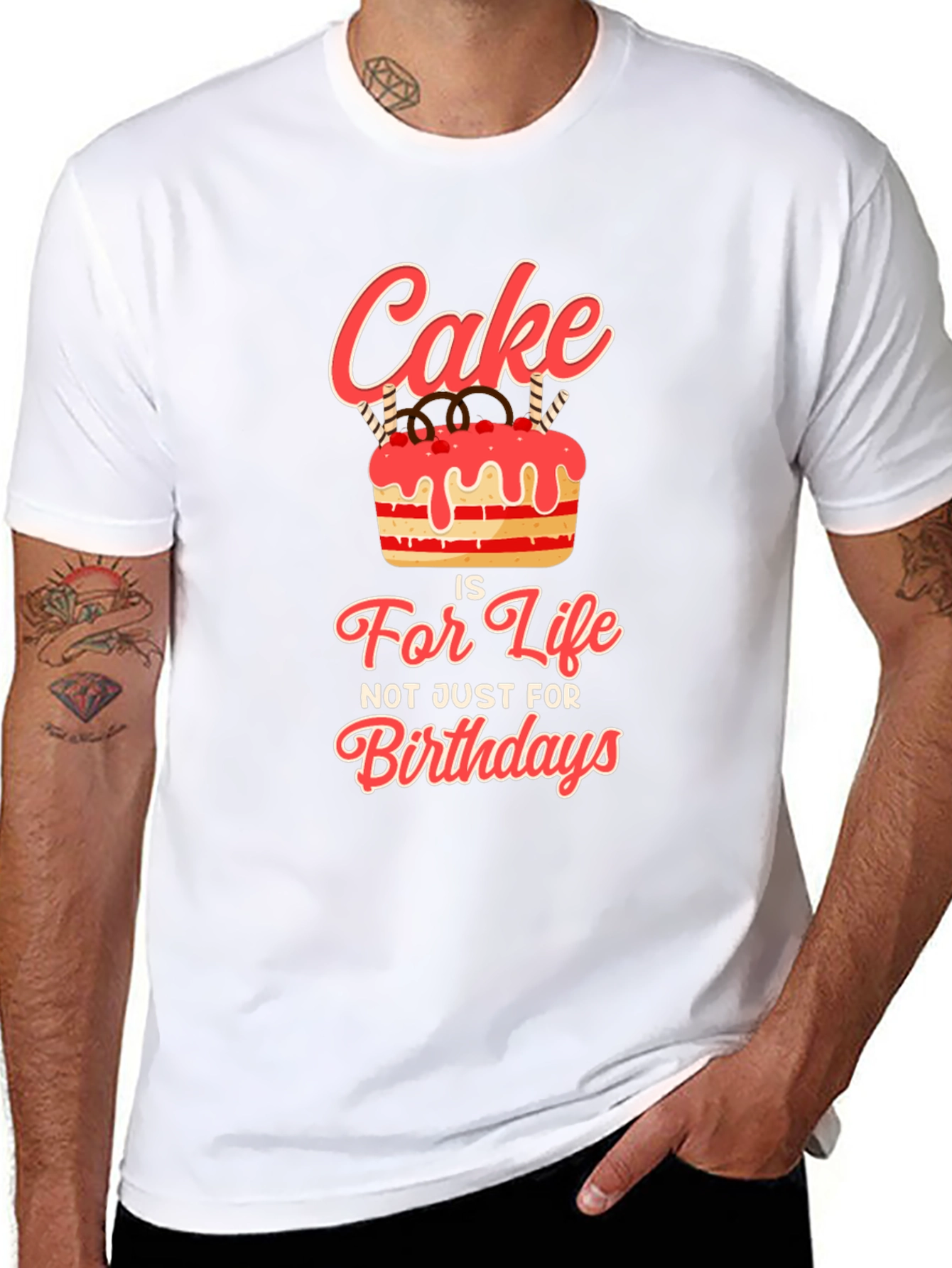 Cake Is Life T-Shirt - Birthday Gift
