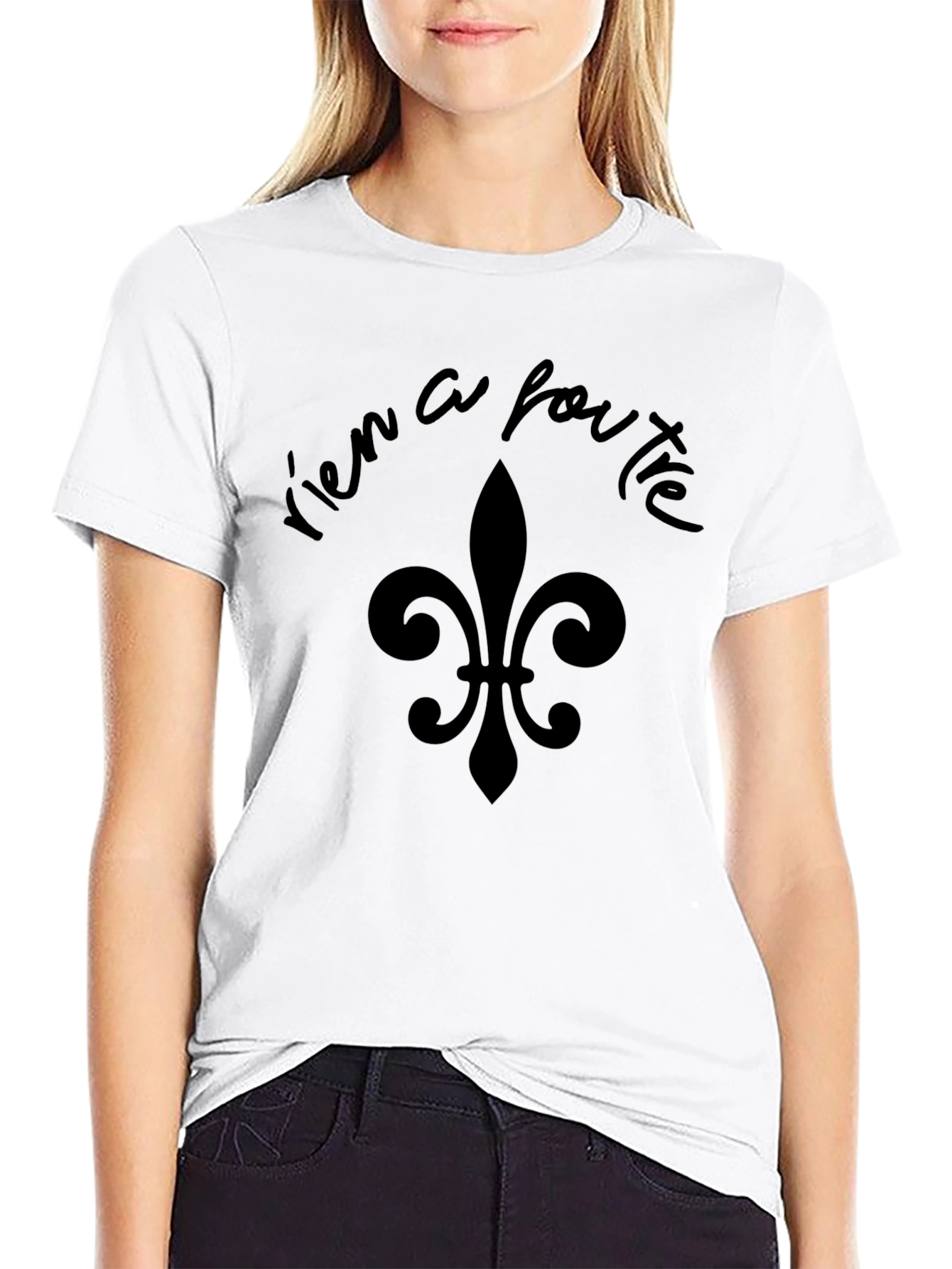 Rien a Foutre Fleur de Lis Graphic Tee