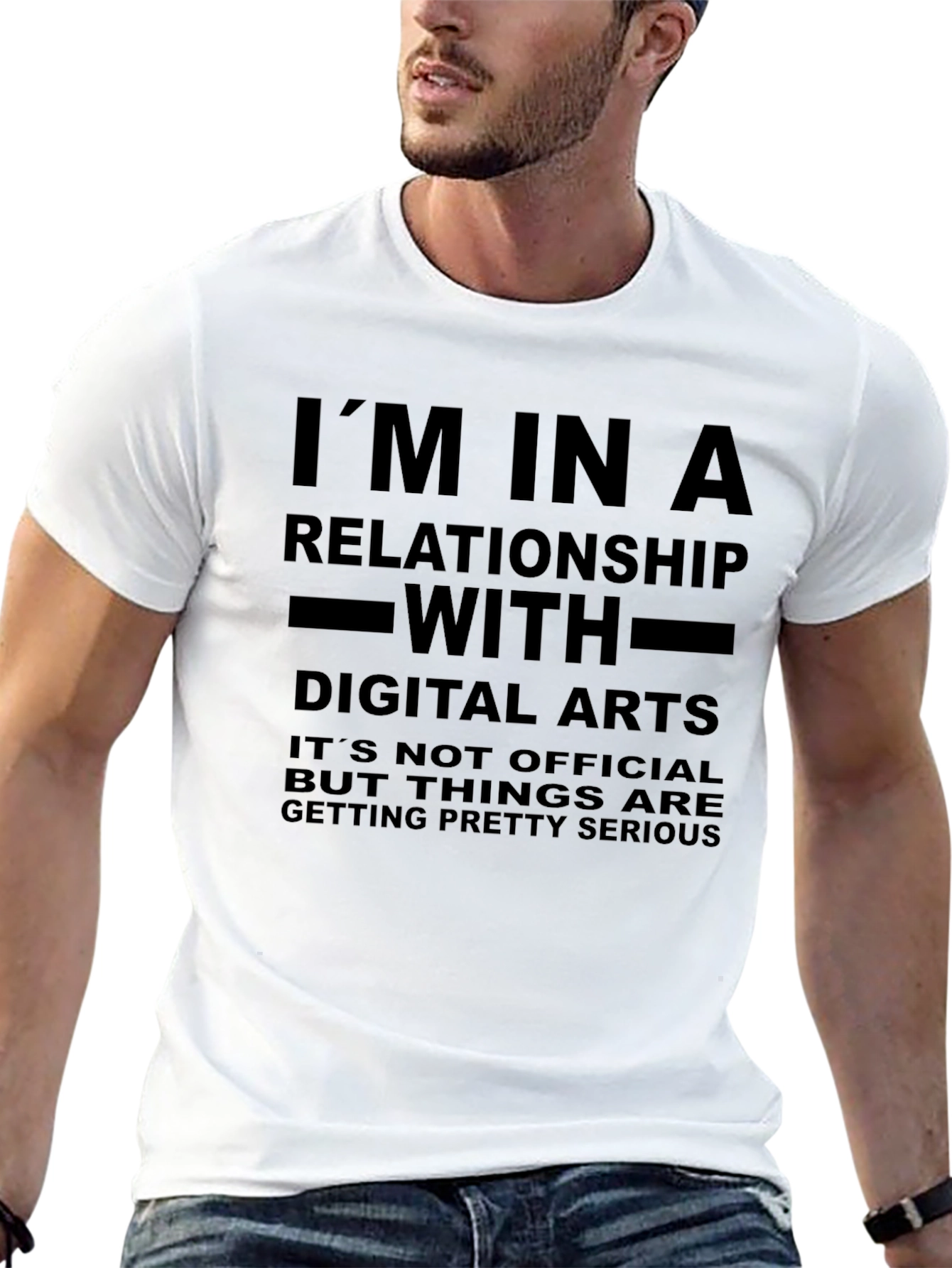 Digital Arts Relationship Graphic T-Shirt