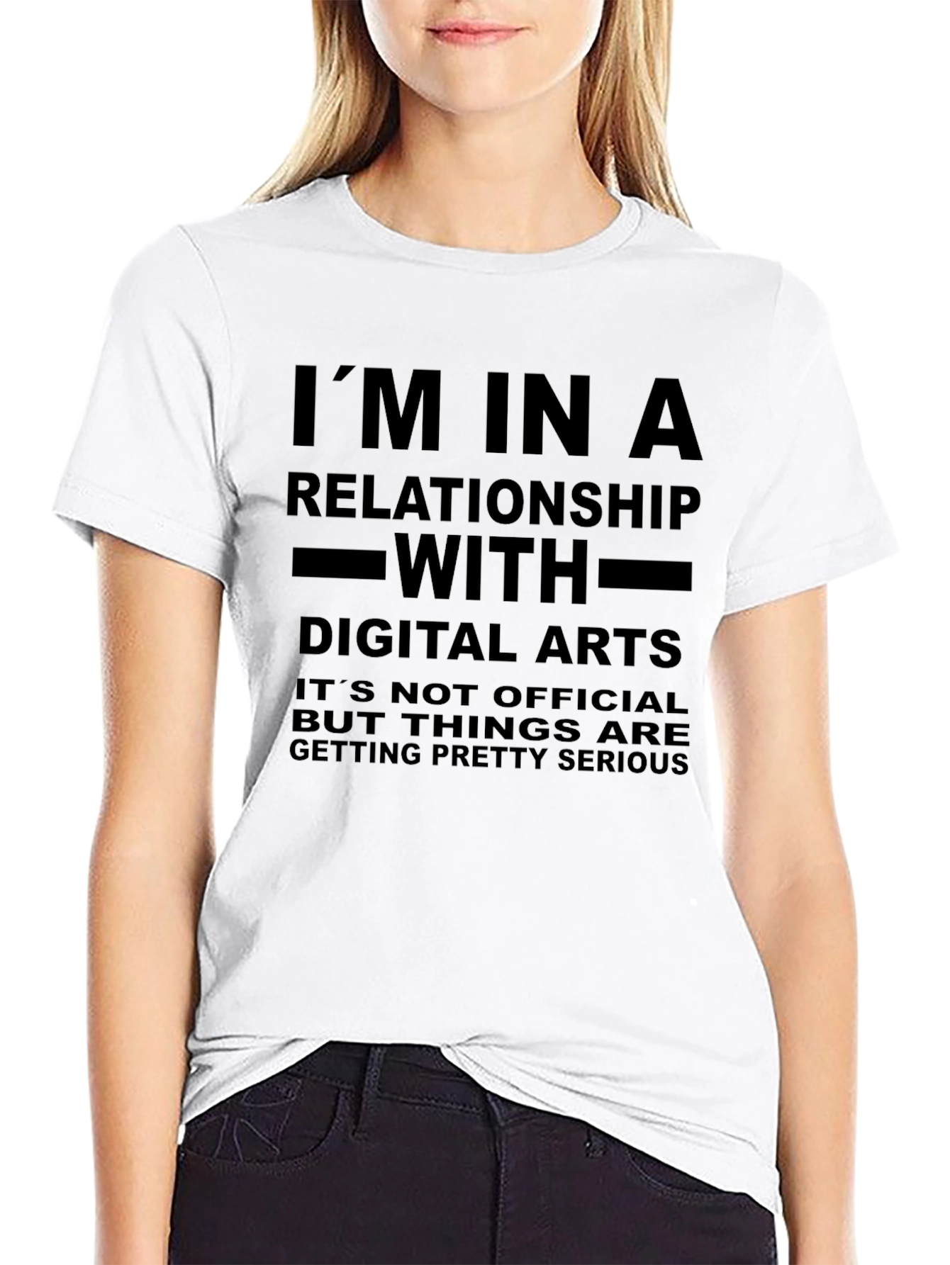 Digital Arts Relationship Graphic T-Shirt