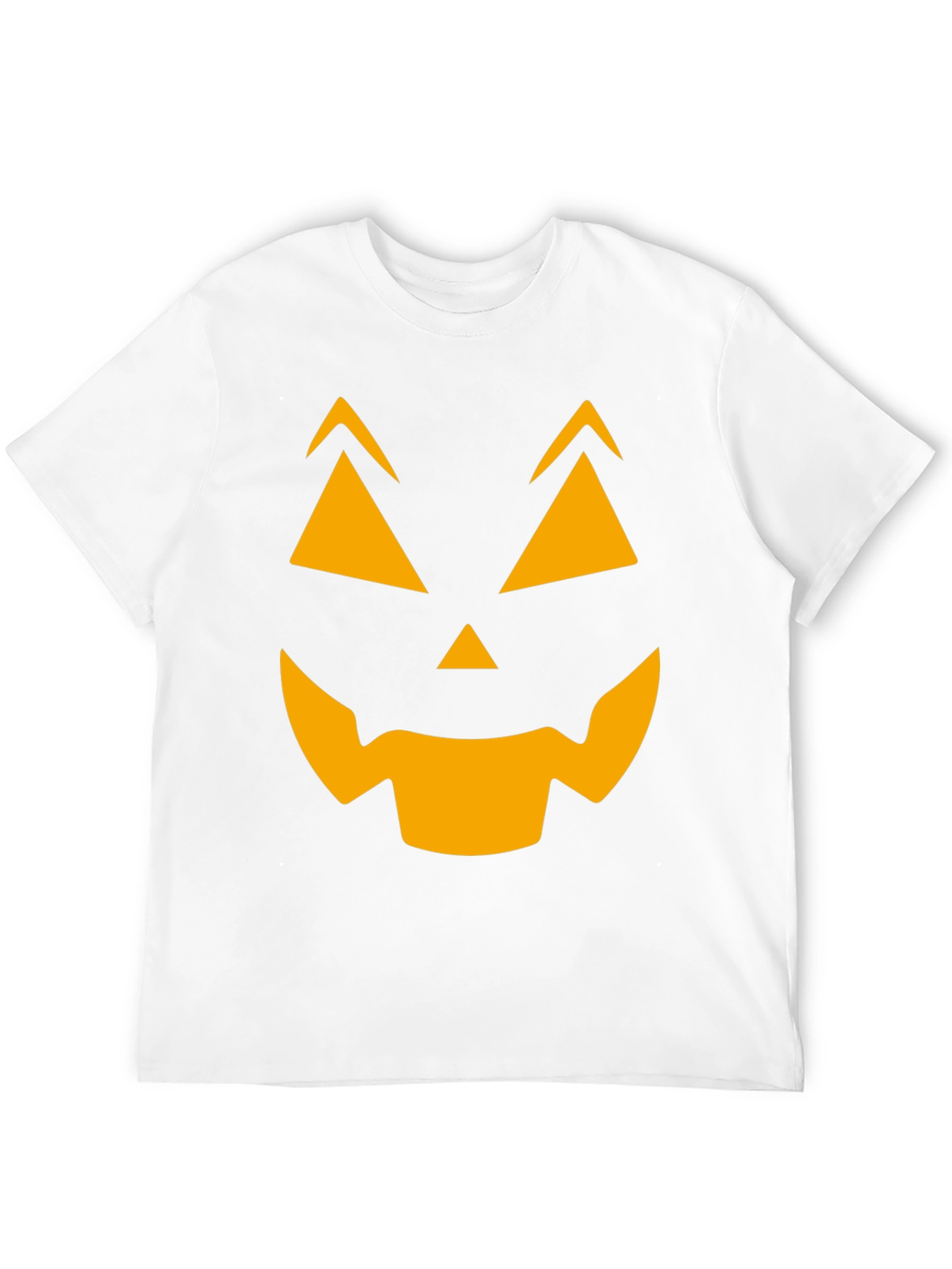 Halloween Pumpkin Face Graphic T-Shirt