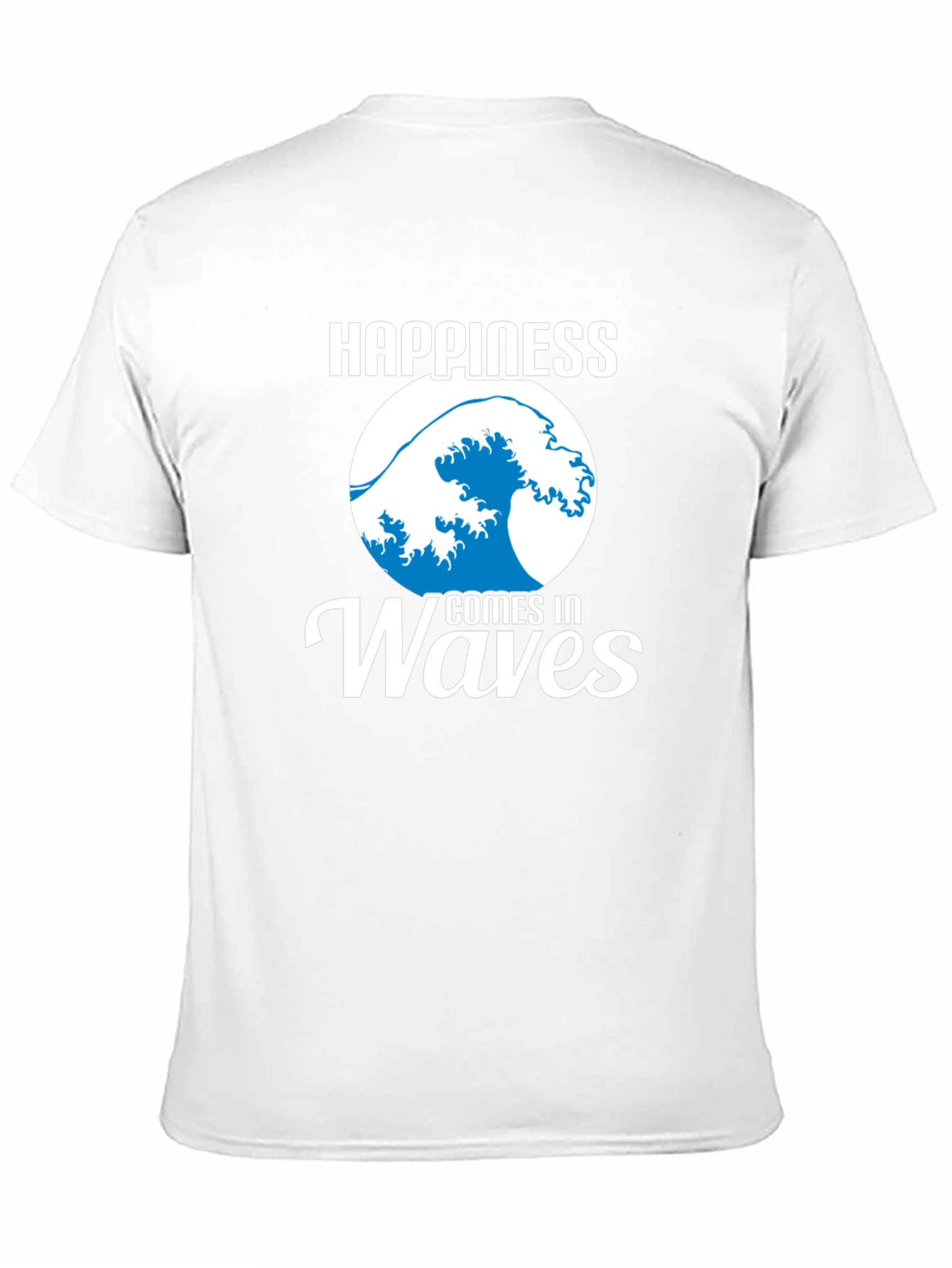 Happiness Comes in Waves Graphic Tee