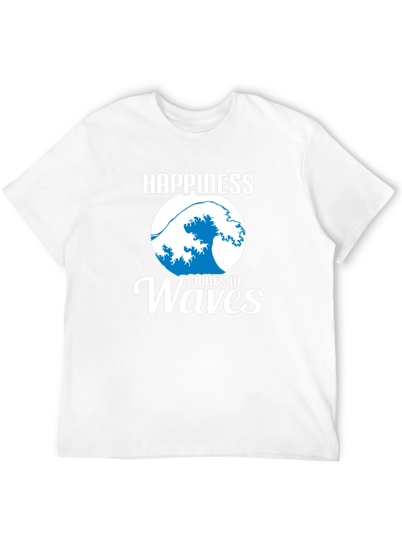 Happiness Comes in Waves Graphic Tee