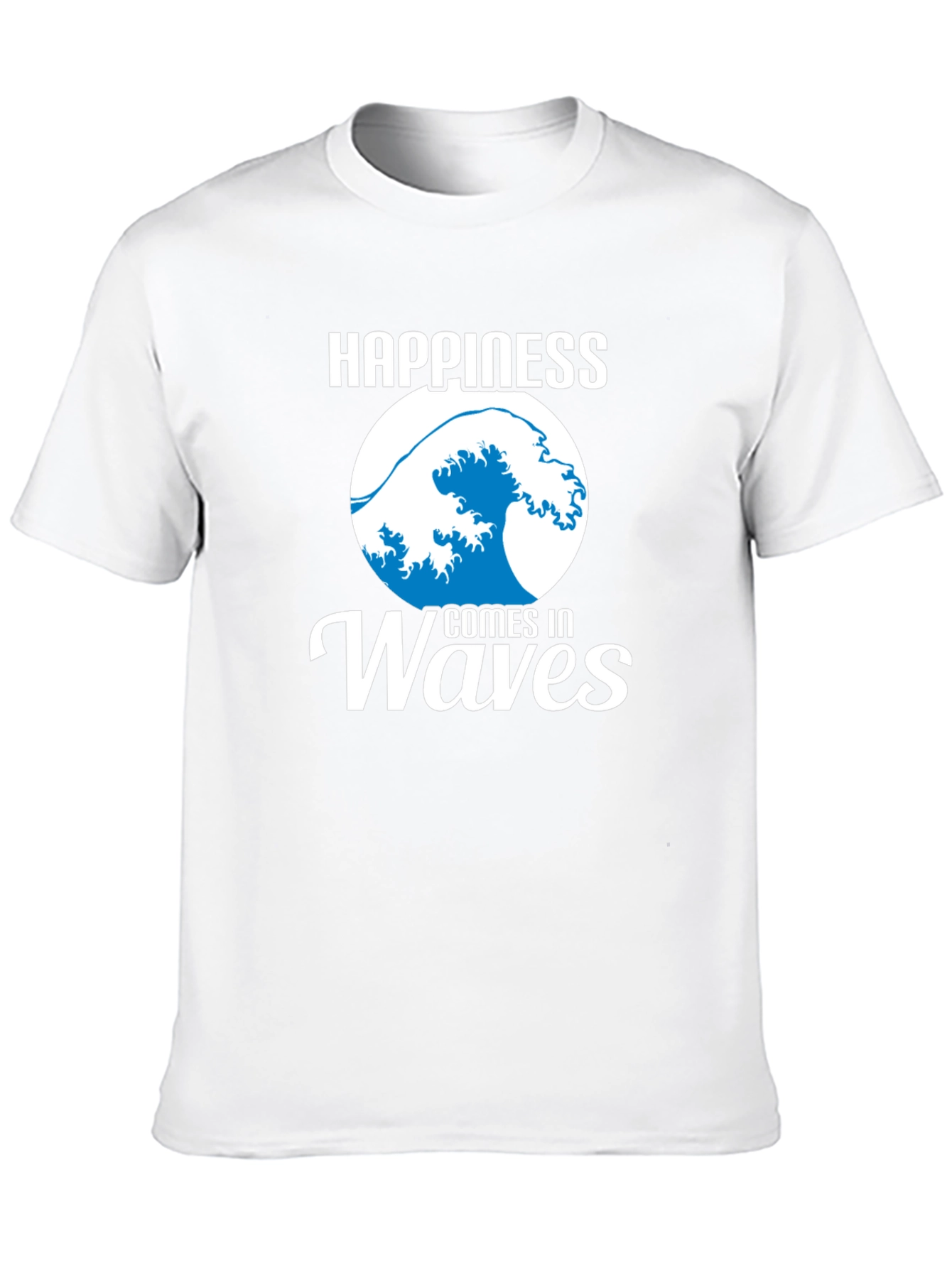 Happiness Comes in Waves Graphic Tee