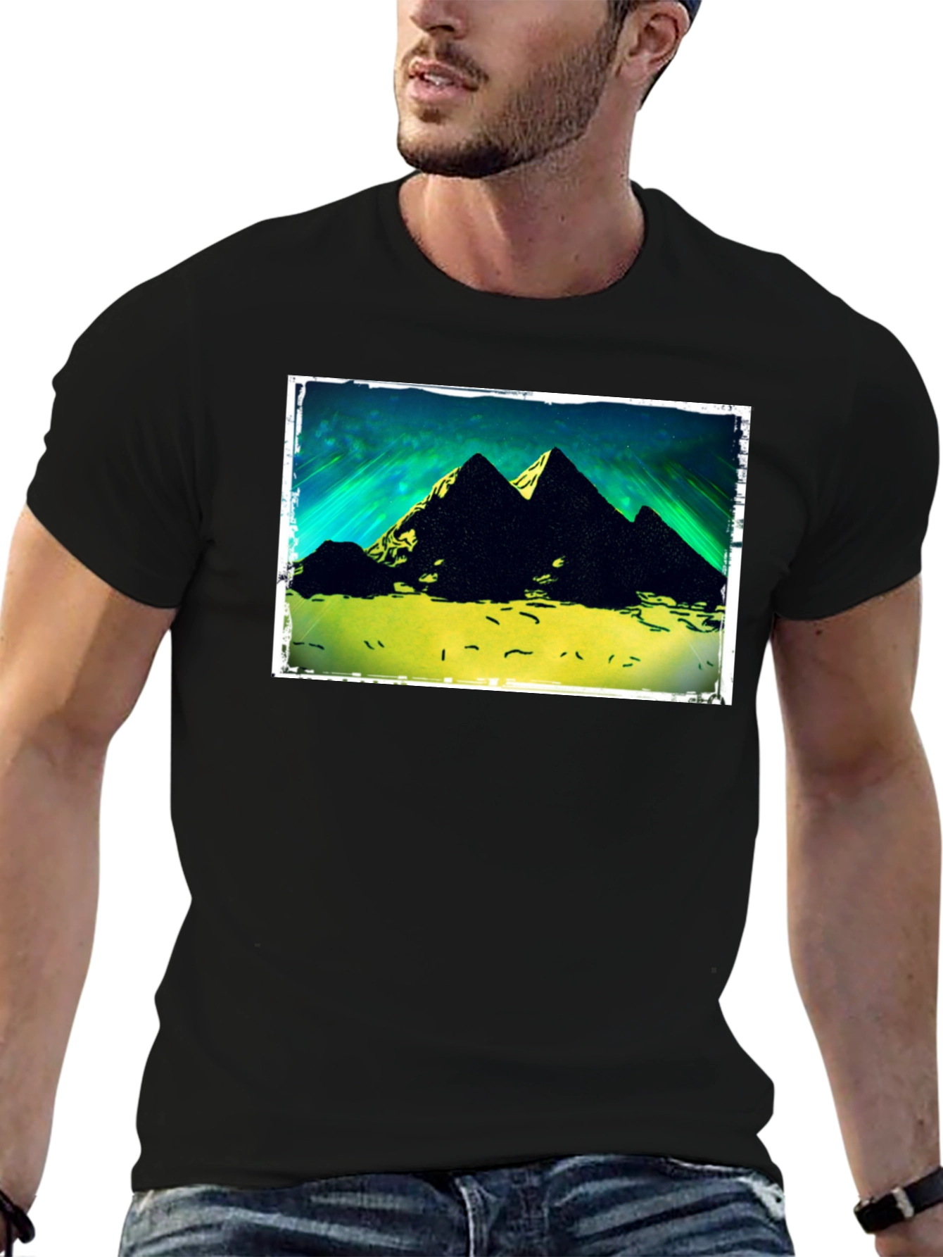 Pyramid Graphic T-Shirt - Unique Design