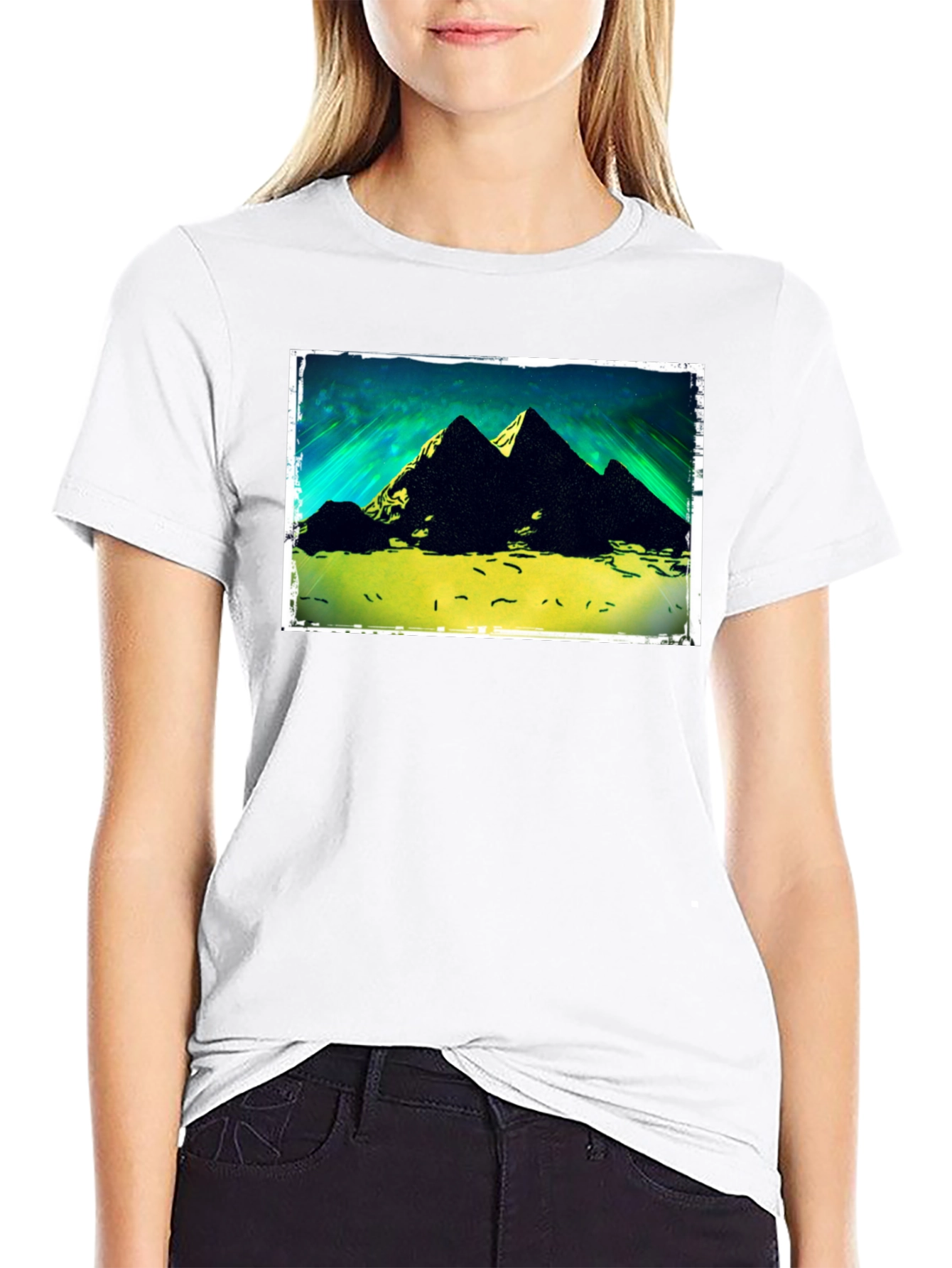 Pyramid Graphic T-Shirt - Unique Design