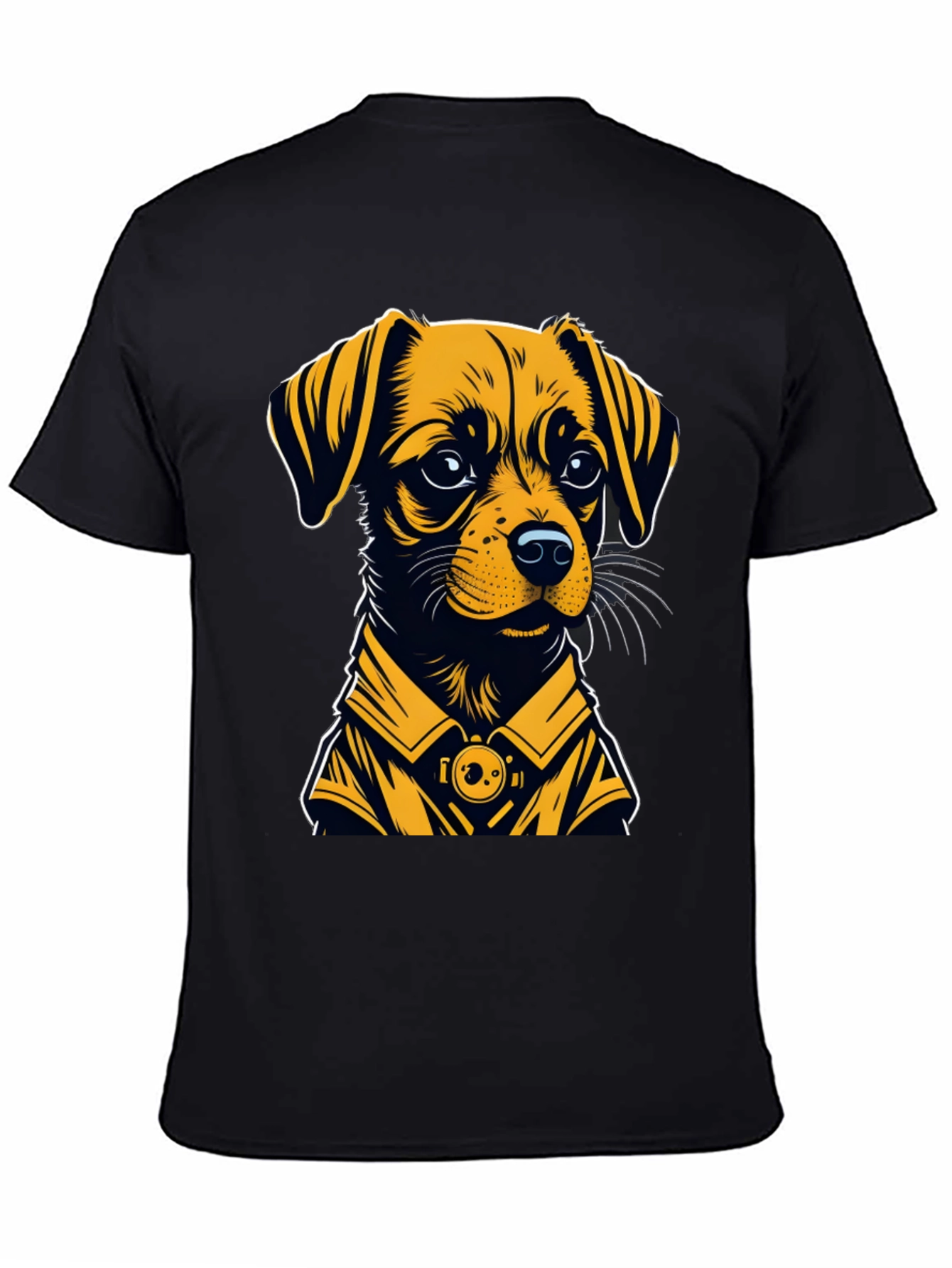 Dog in Suit Graphic Tee - Cool Pet Design