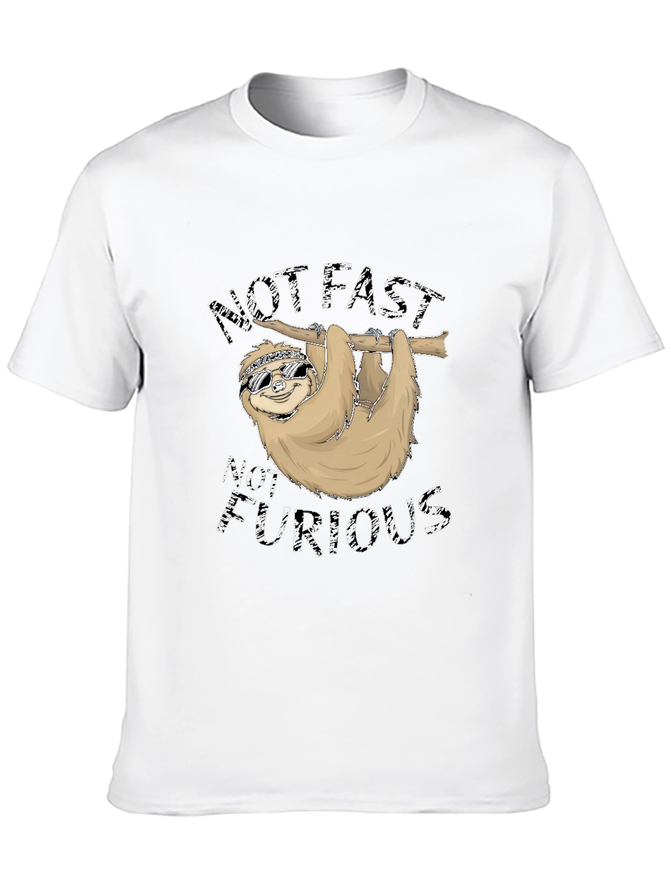 Not Fast Not Furious Sloth T-Shirt