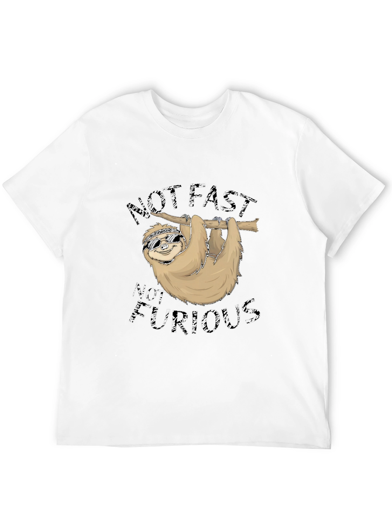 Not Fast Not Furious Sloth T-Shirt