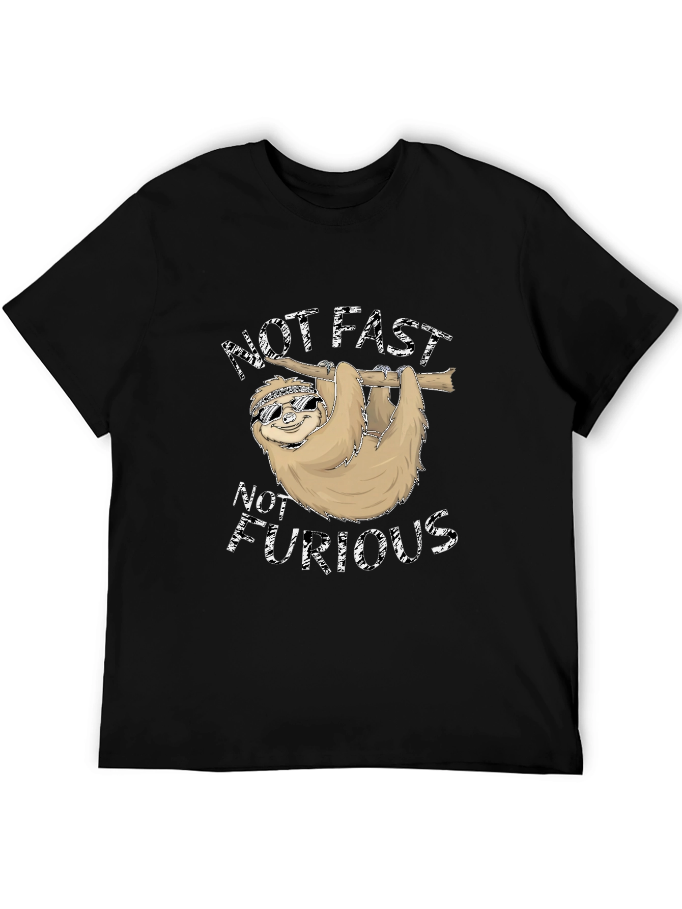 Not Fast Not Furious Sloth T-Shirt