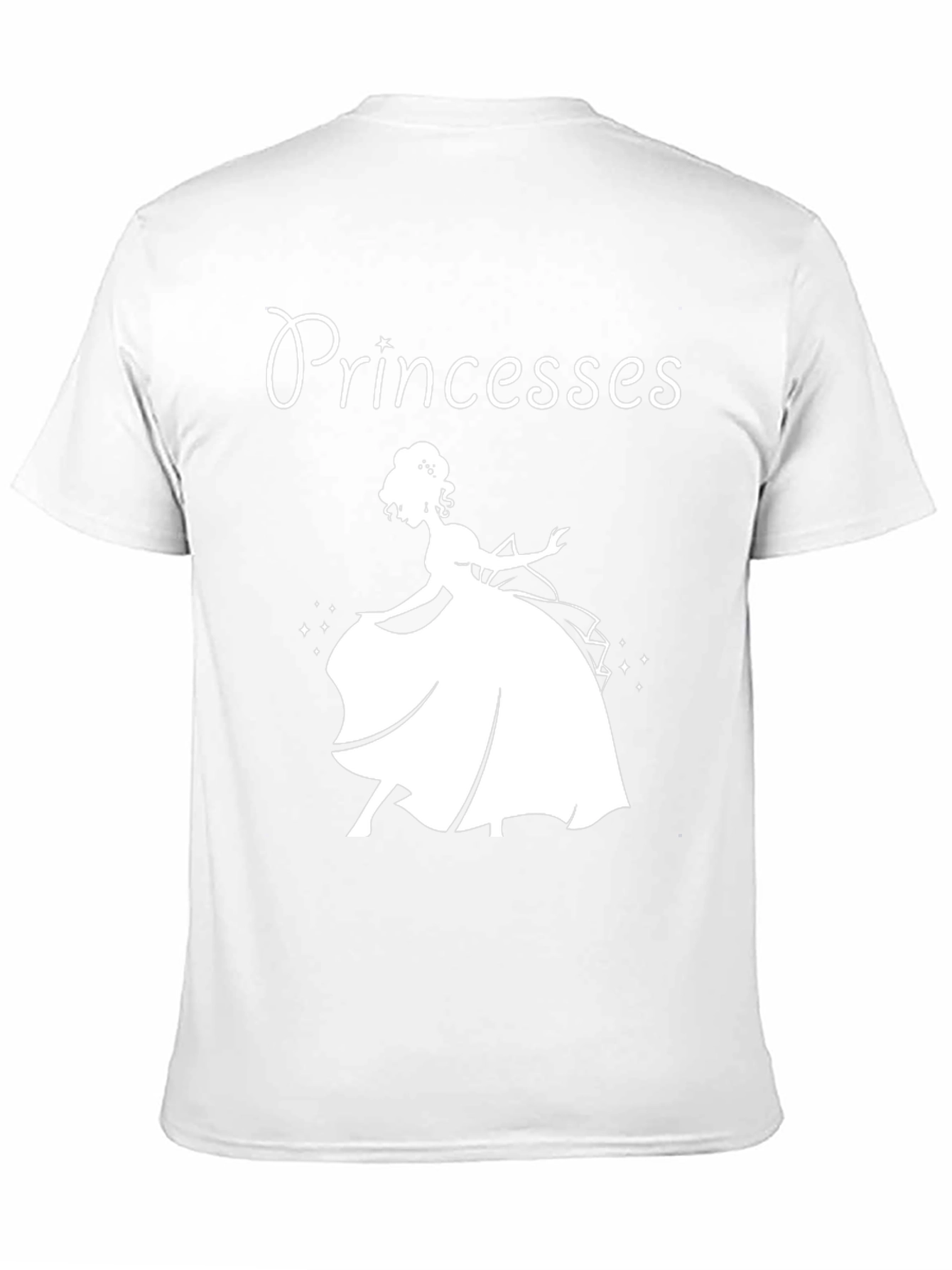 Princesses Graphic Tee - Black Cotton T-Shirt
