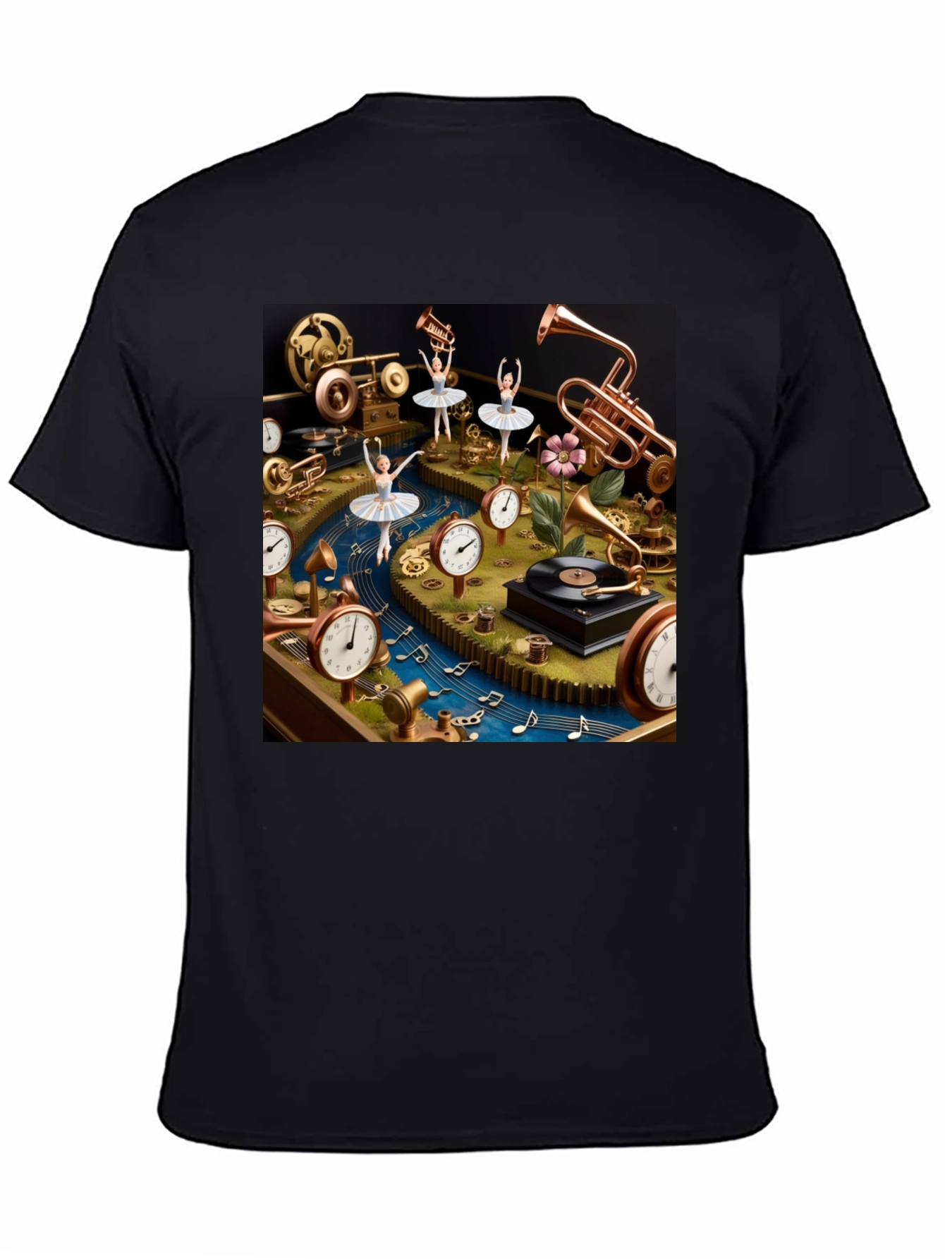 Steampunk Ballerina T-Shirt