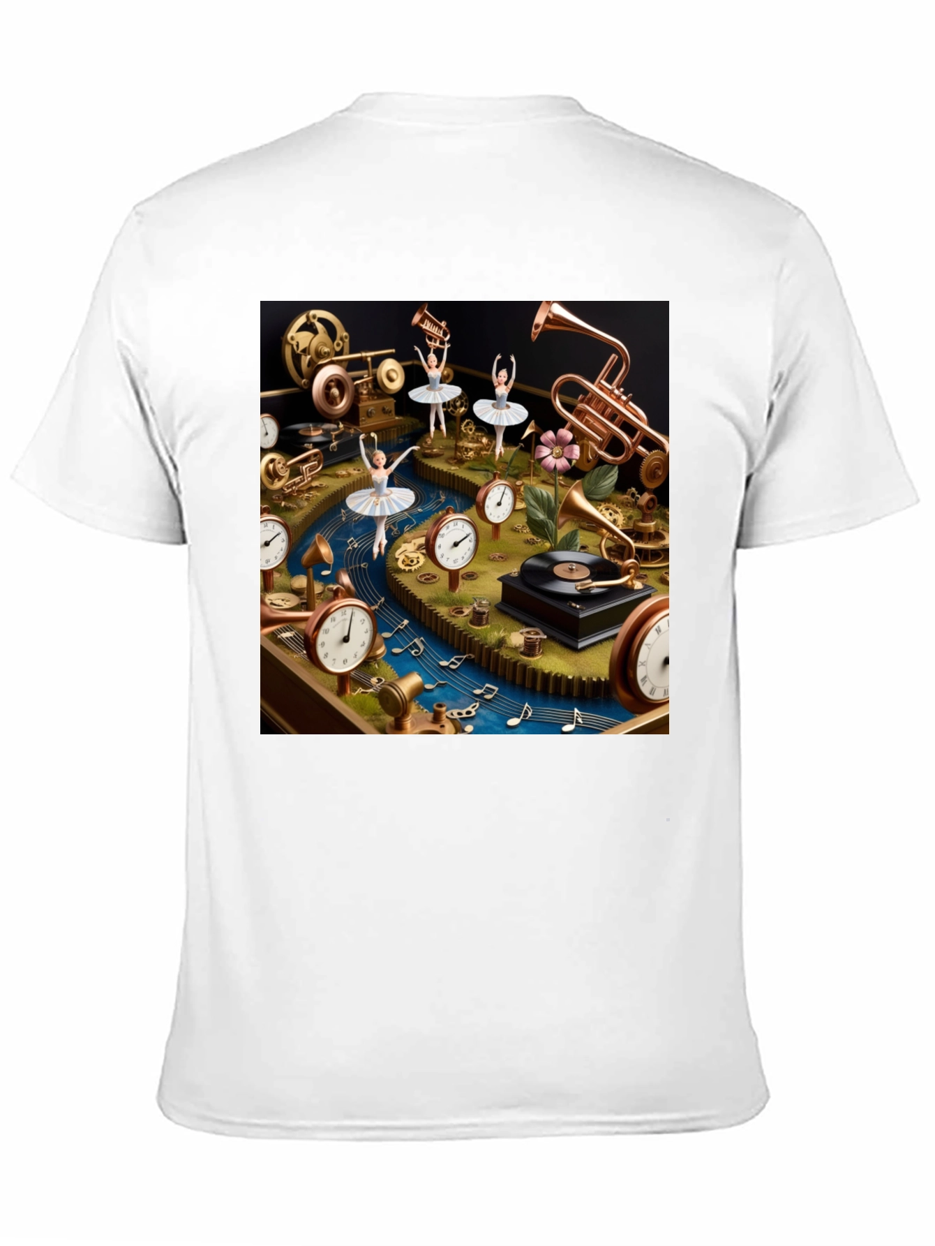 Steampunk Ballerina T-Shirt