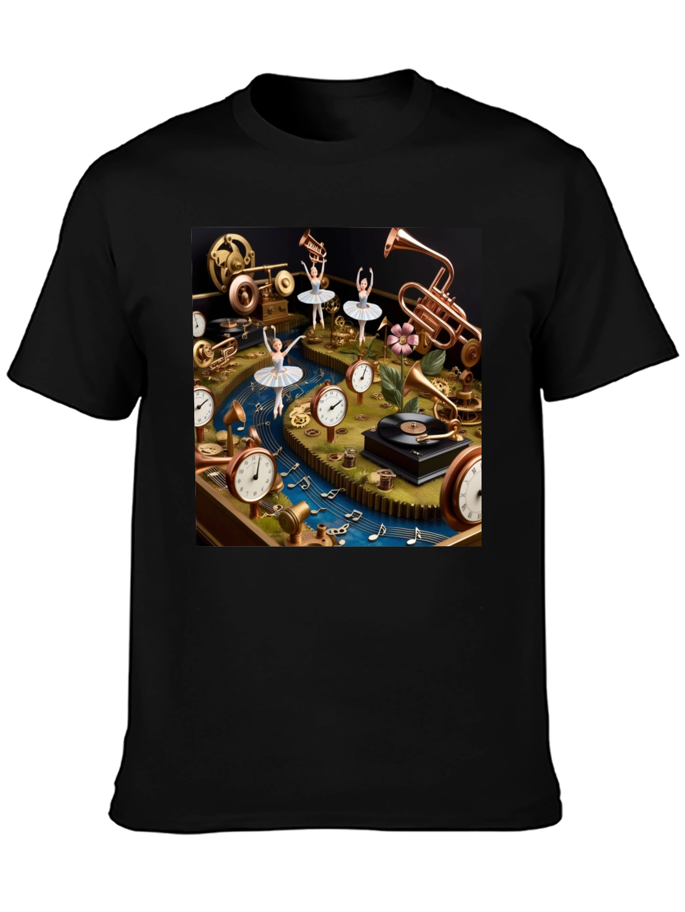 Steampunk Ballerina T-Shirt