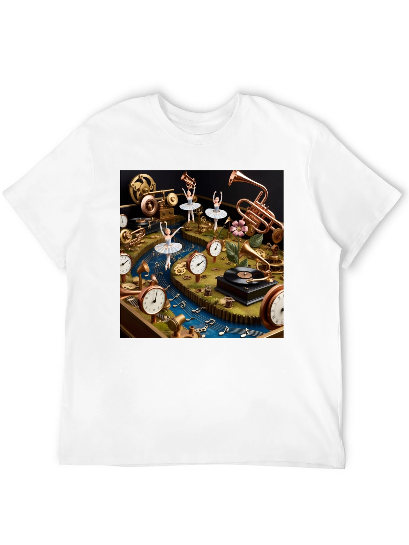 Steampunk Ballerina T-Shirt