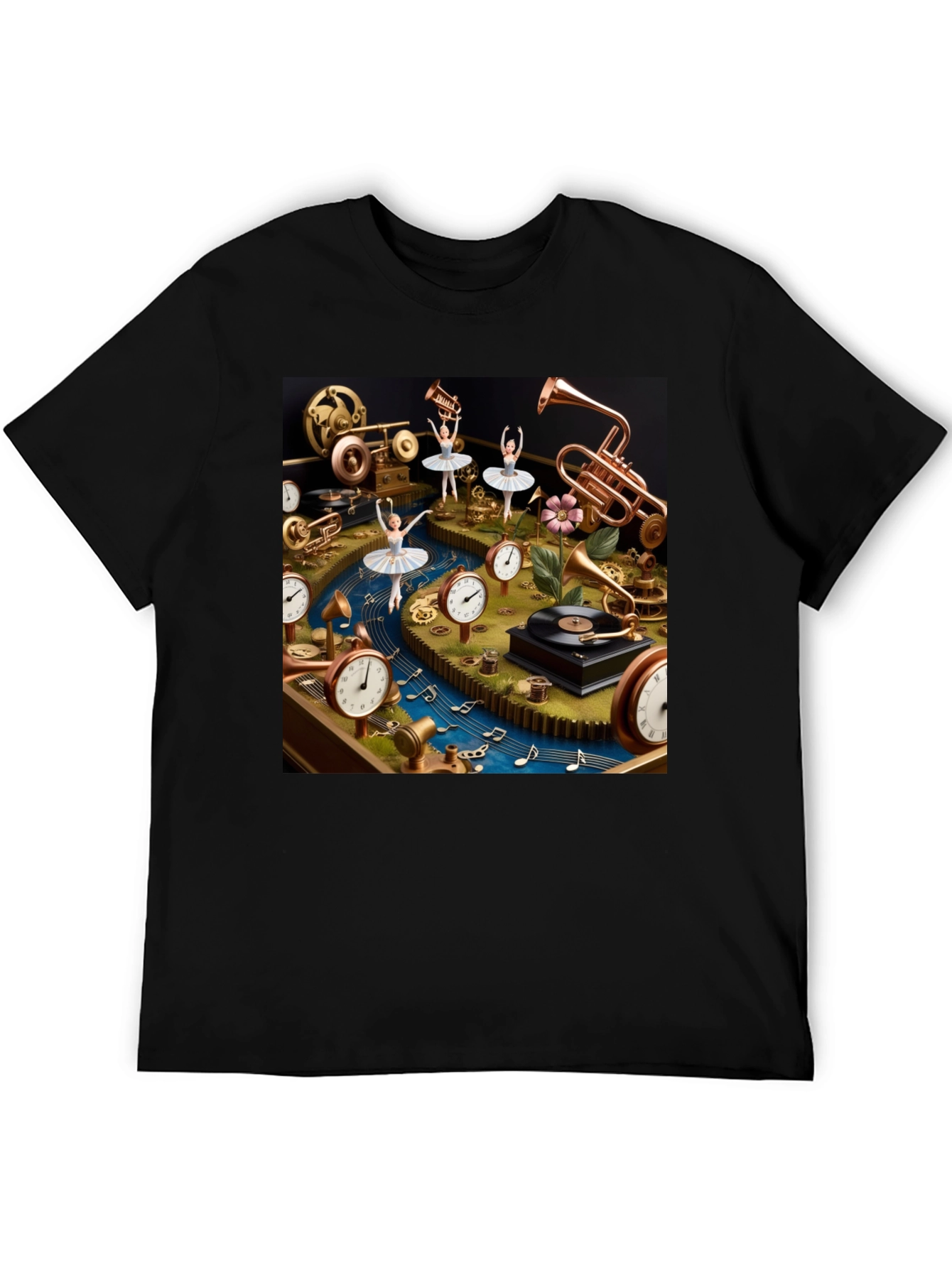 Steampunk Ballerina T-Shirt