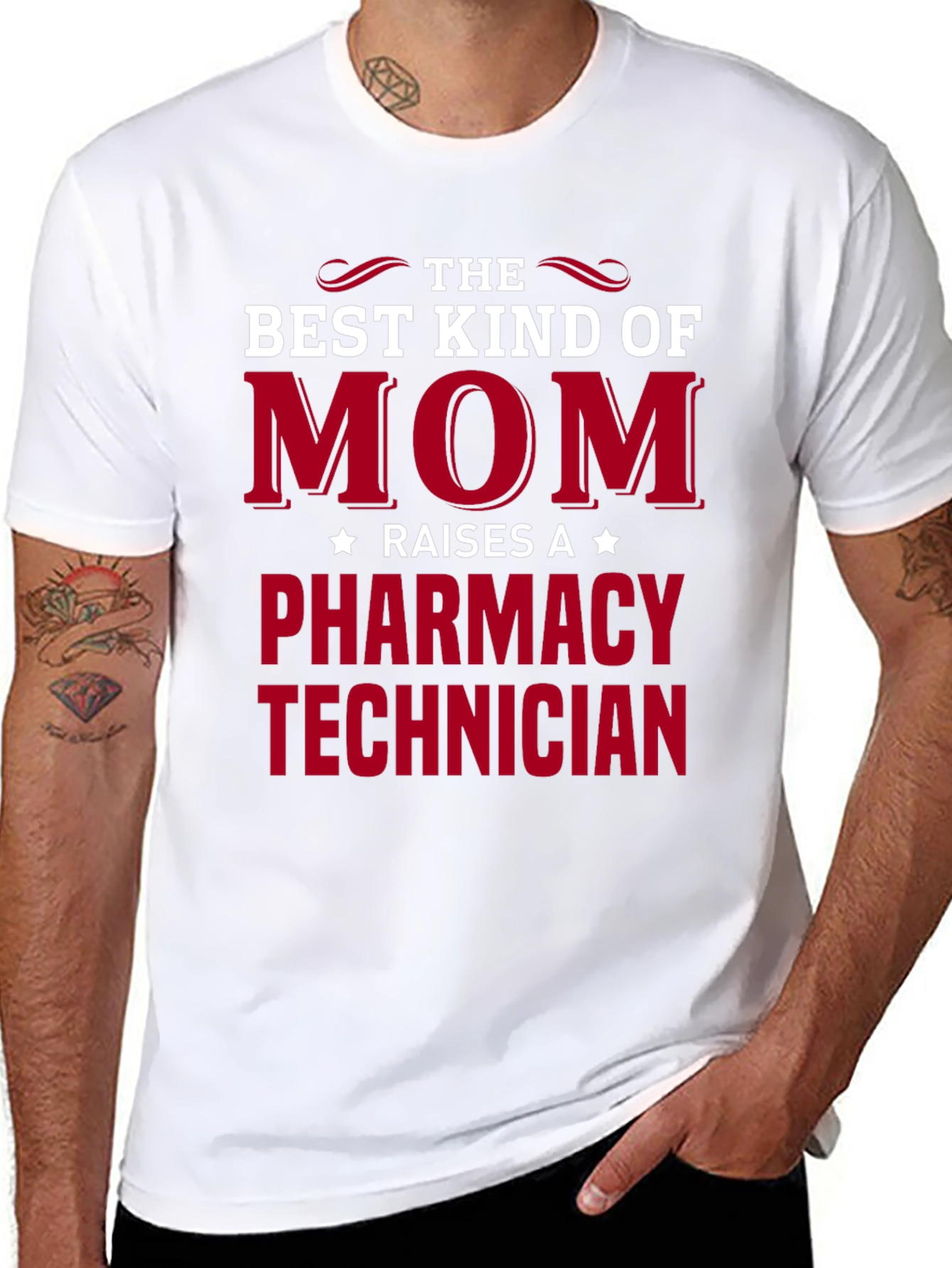 Best Mom Raises a Pharmacy Technician T-Shirt