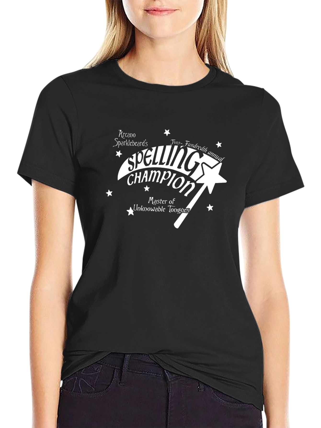 Arcano Sparklebeards Spelling Champion T-Shirt