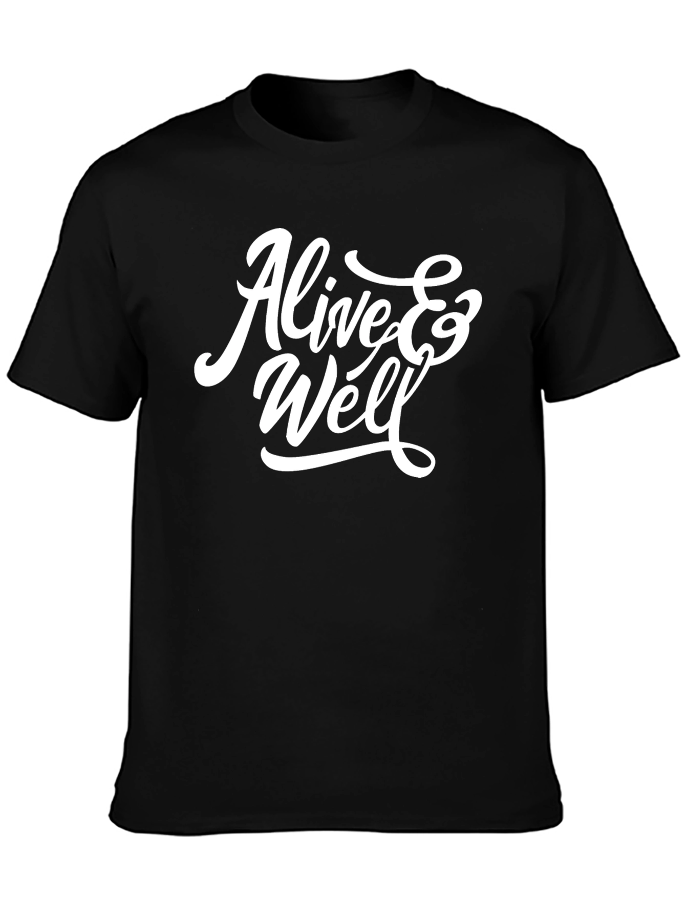Alive & Well Graphic T-Shirt - Black