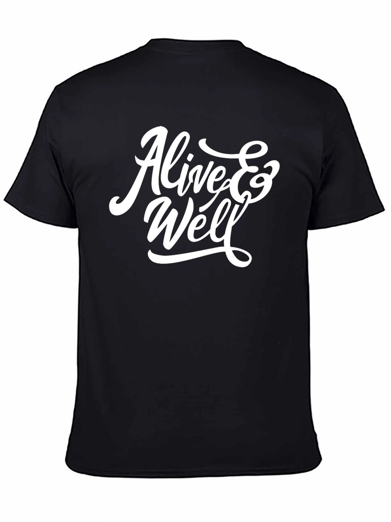 Alive & Well Graphic T-Shirt - Black