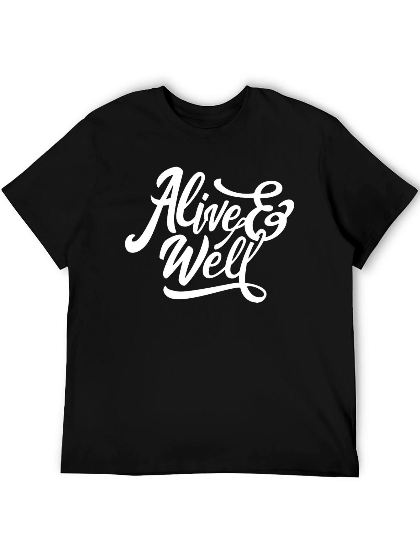 Alive & Well Graphic T-Shirt - Black