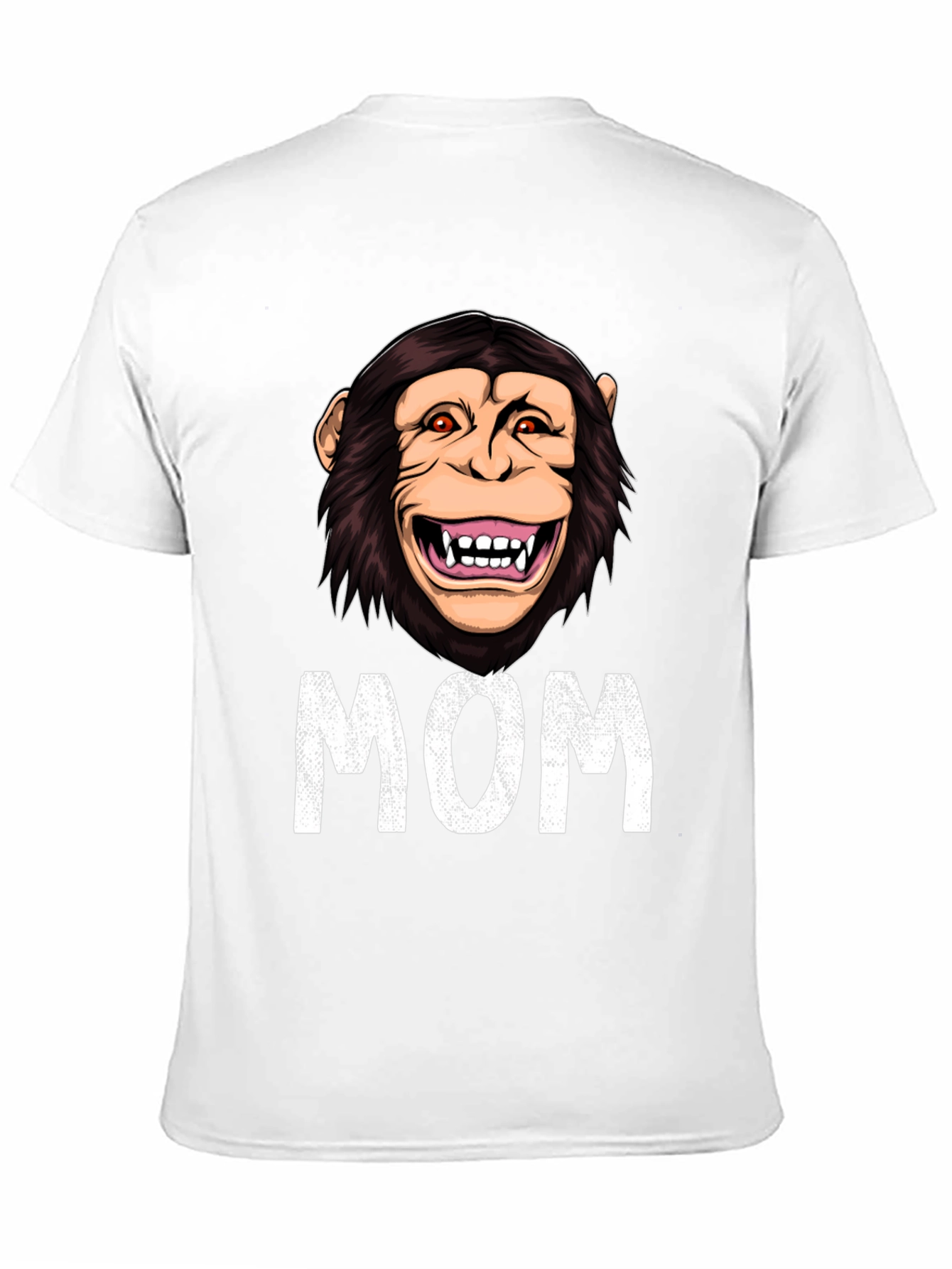 Funny Monkey Mom T-Shirt - Novelty Graphic Tee